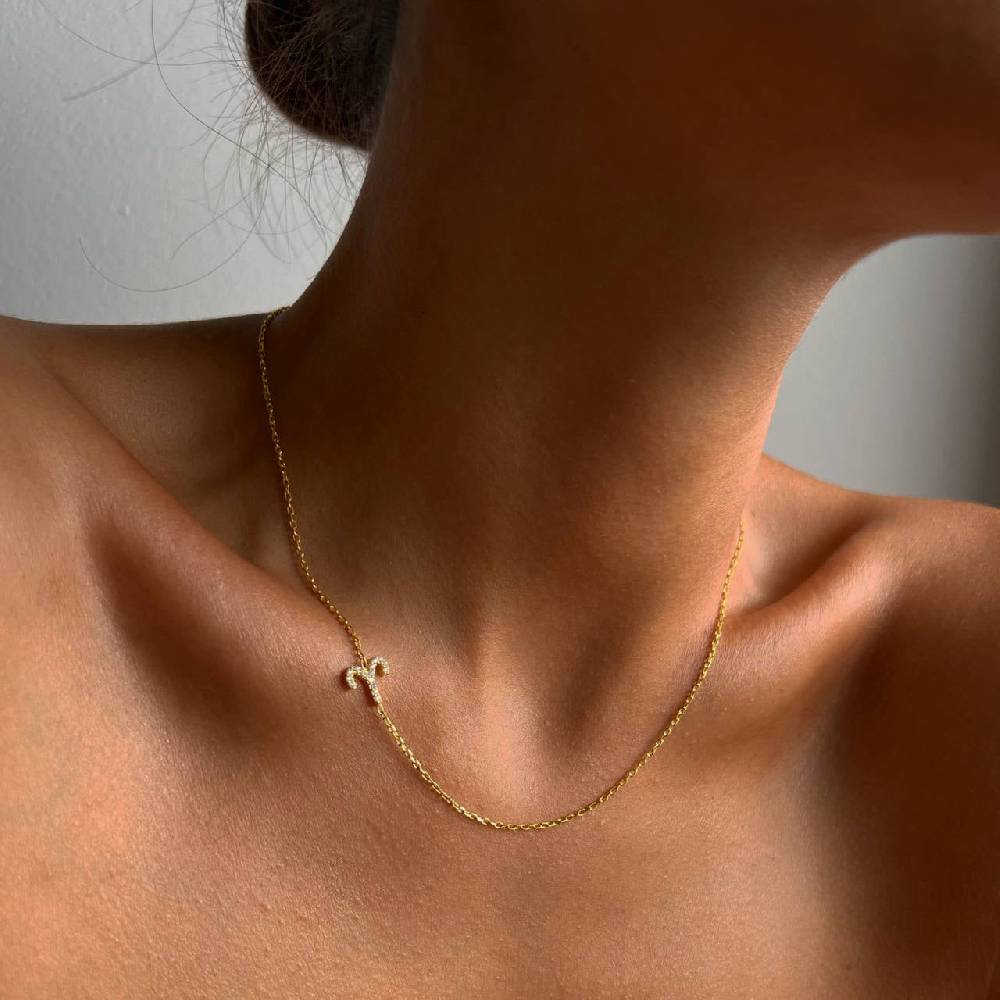 Kardelen STERNZEICHEN NECKLACE - 925 SILBER