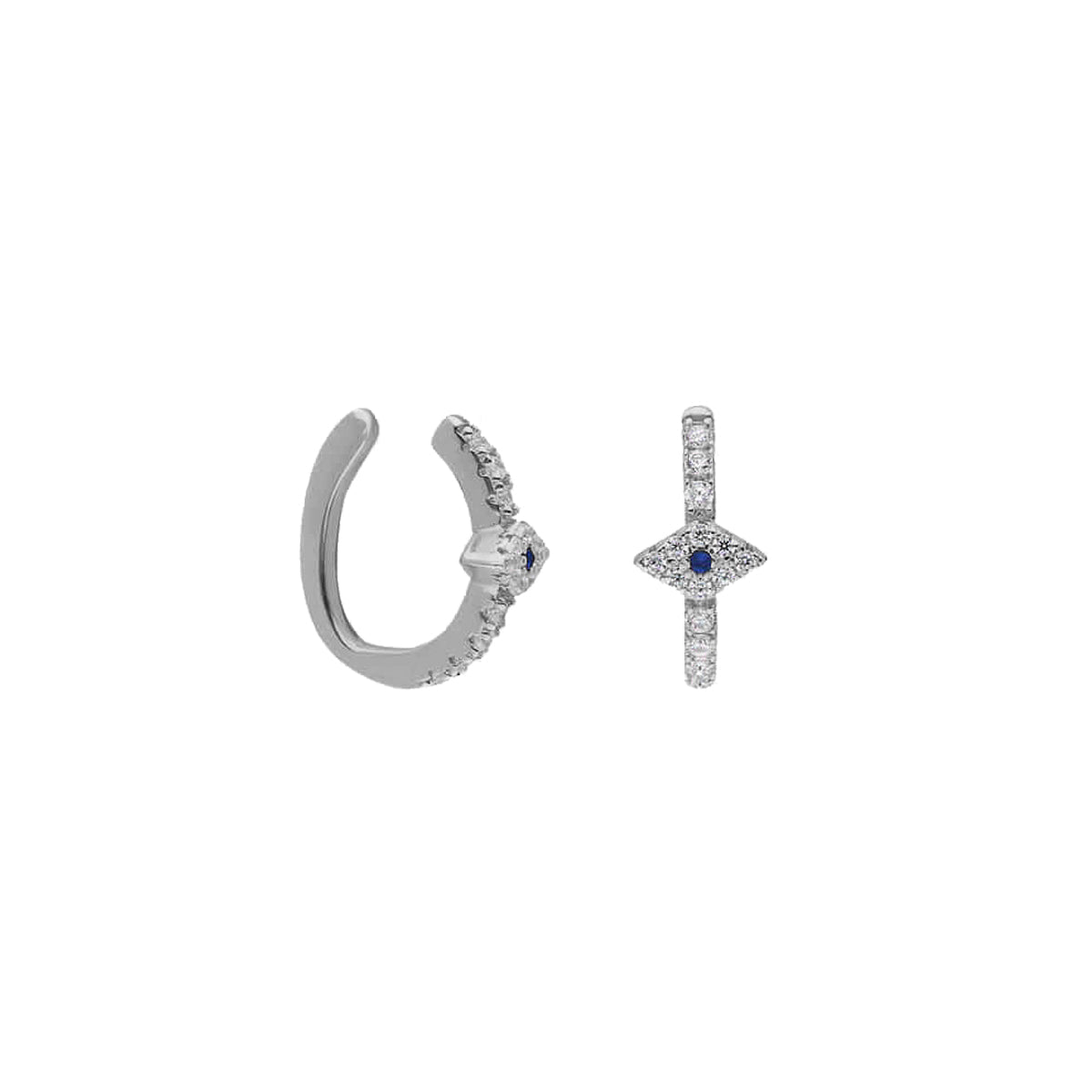 Kardelen Velvet Ear Cuff - 925 SILBER