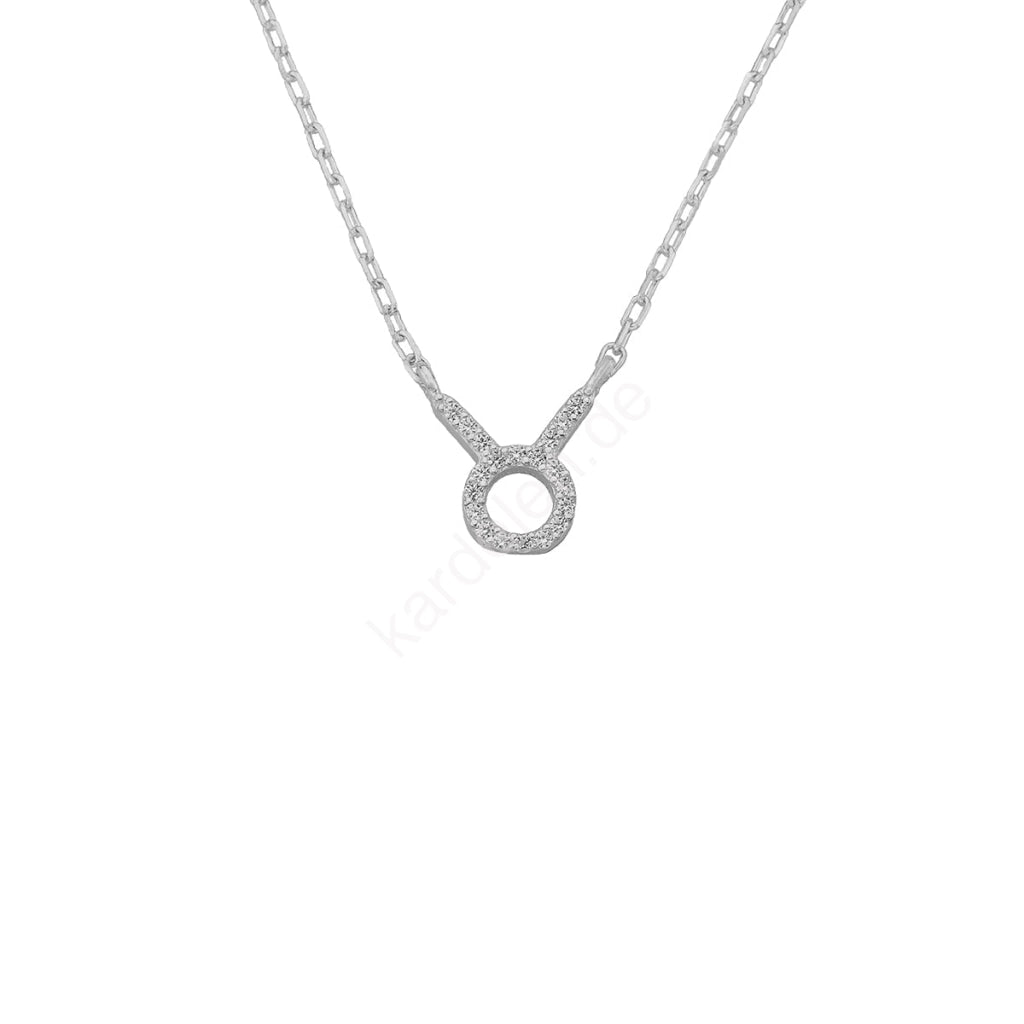 Kardelen STERNZEICHEN ZIRKONIA HALSKETTE - 925 SILBER