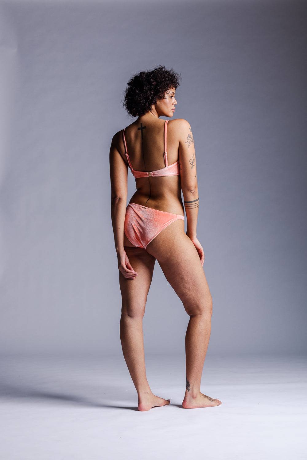 Karo Kauer Bikini Bottom Velvet