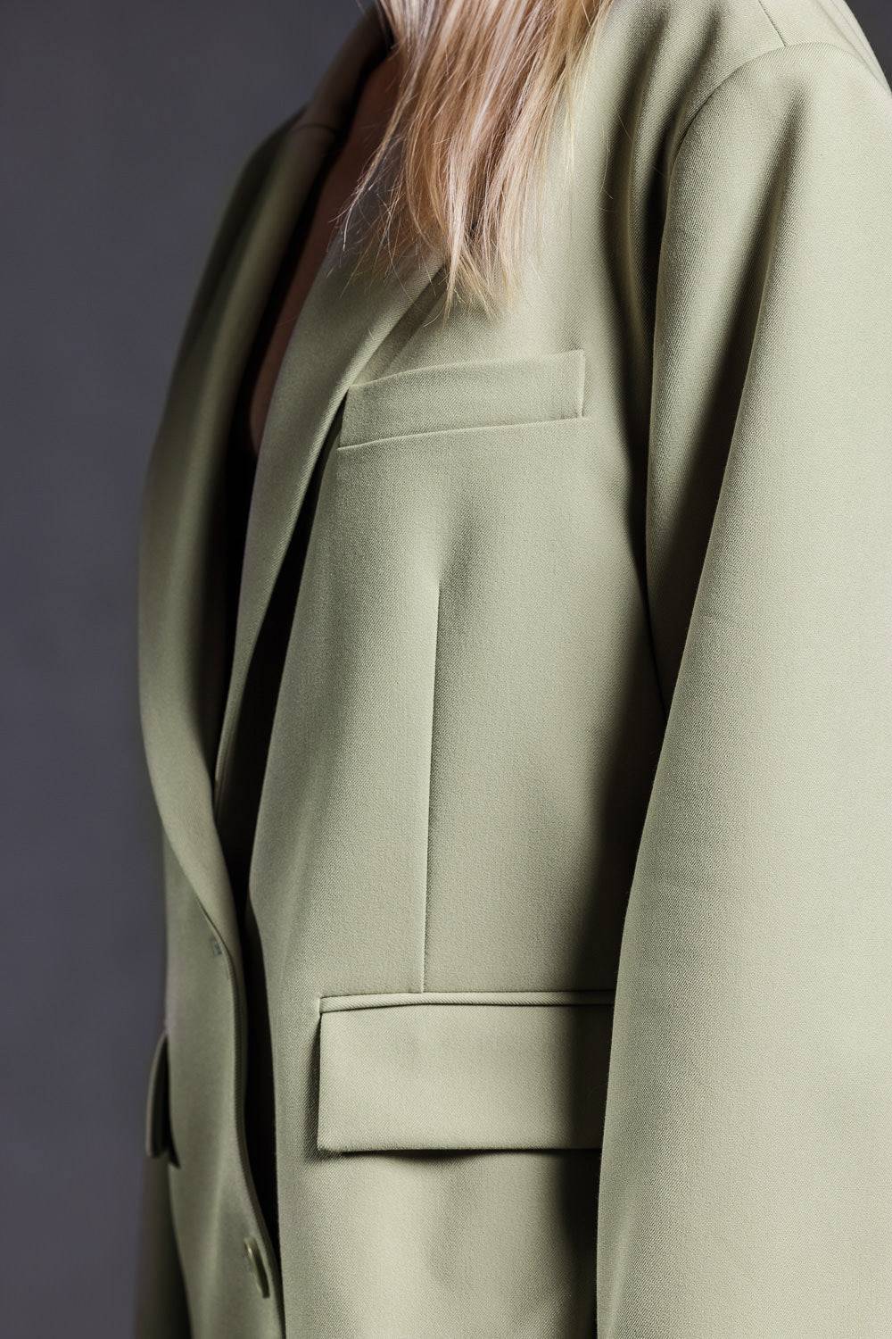 Karo Kauer Blazer Faded Green
