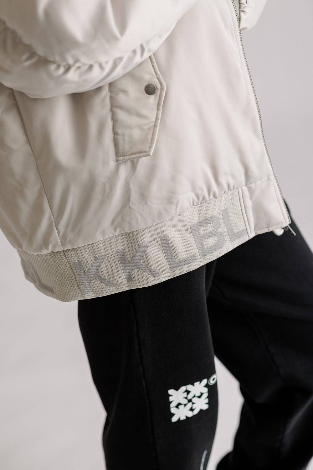 Karo Kauer Bomberjacket Silver Grey