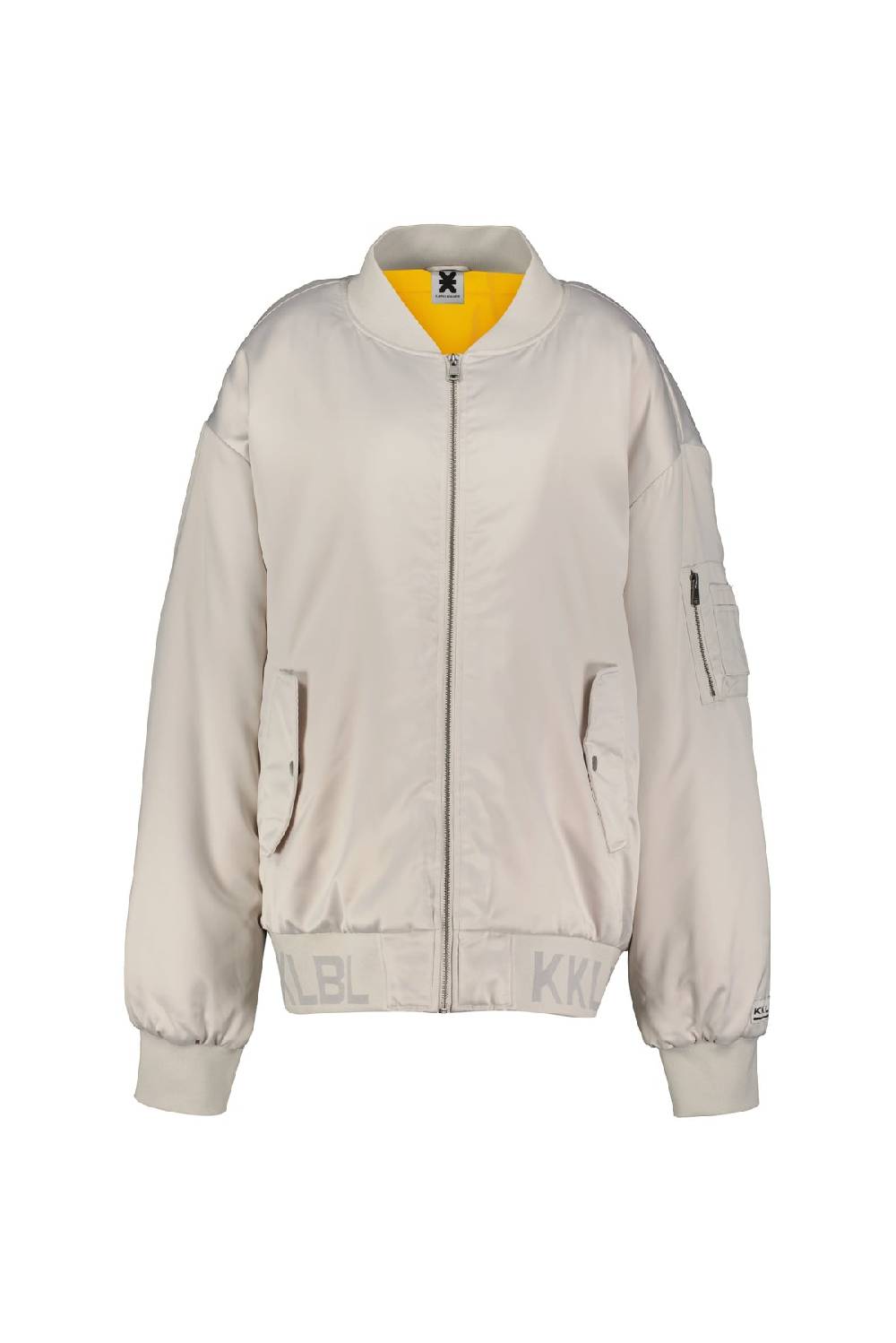 Karo Kauer Bomberjacket Silver Grey