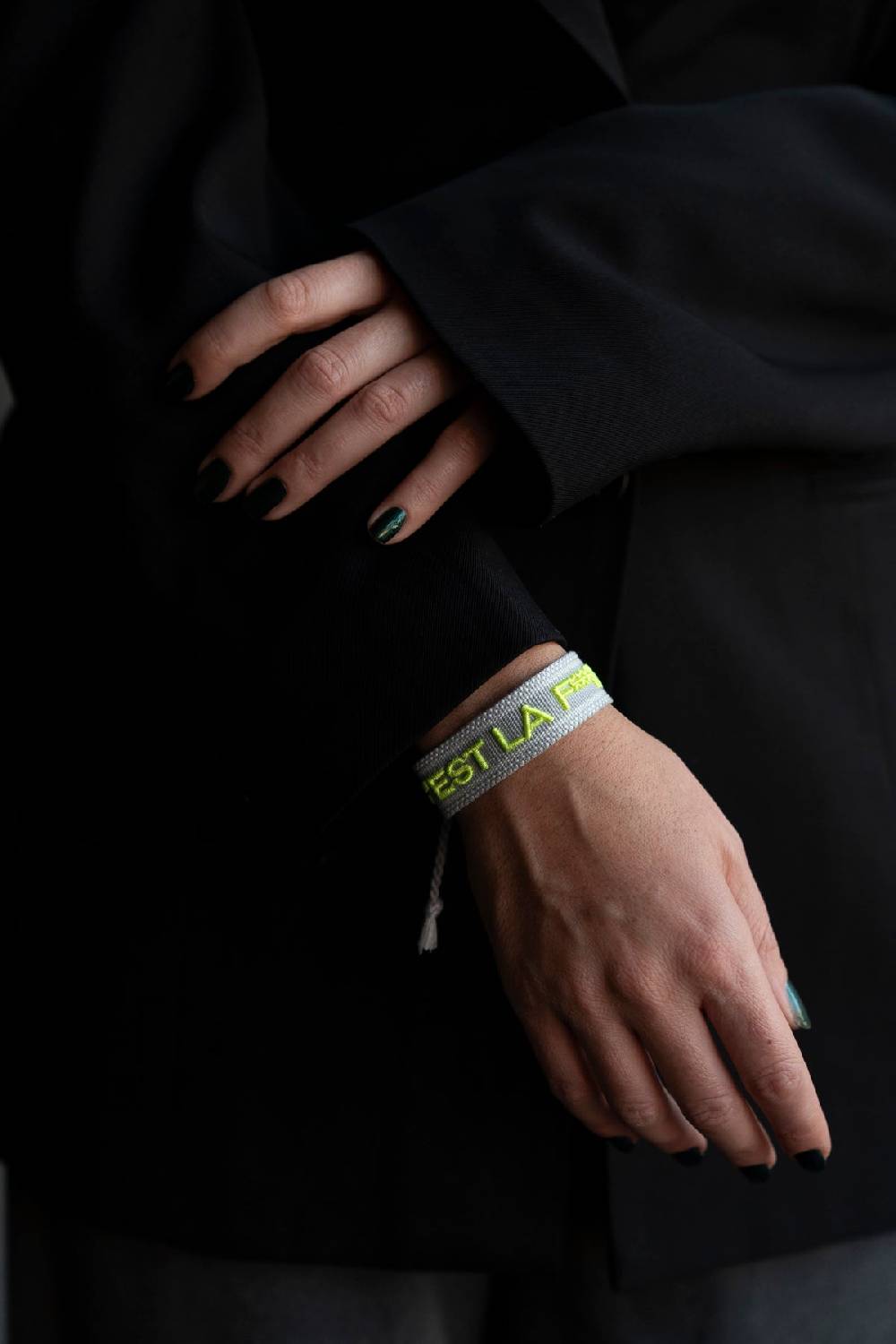 Karo Kauer Bracelet Smoke