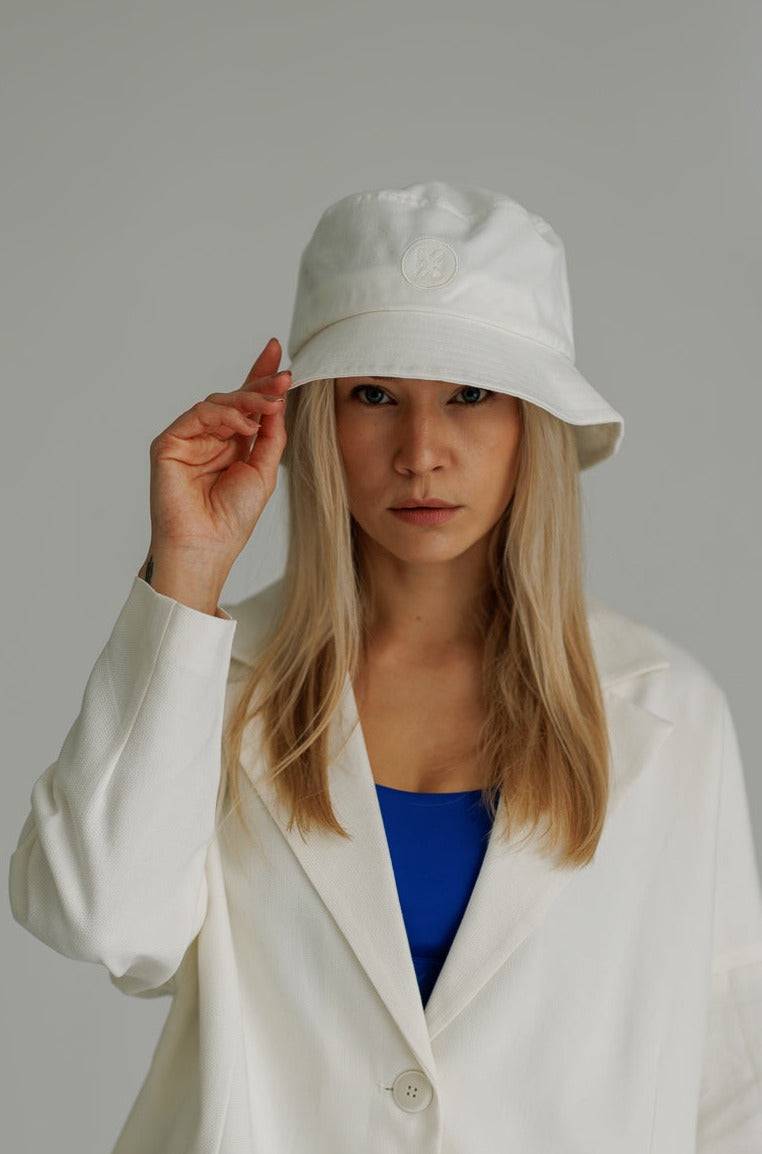 Karo Kauer Bucket Hat Offwhite