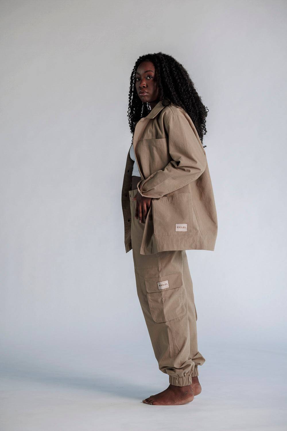 Karo Kauer Cargo Jacket Mocca