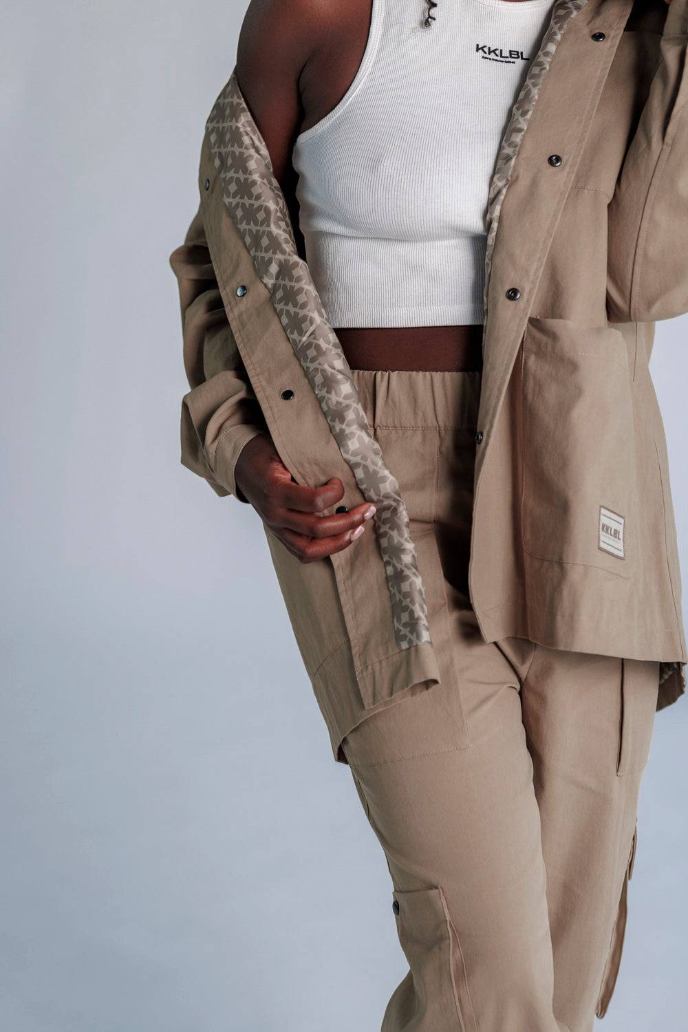 Karo Kauer Cargo Jacket Mocca