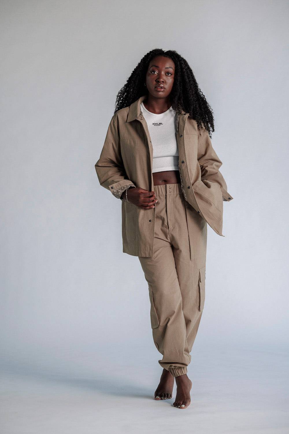 Karo Kauer Cargo Jacket Mocca