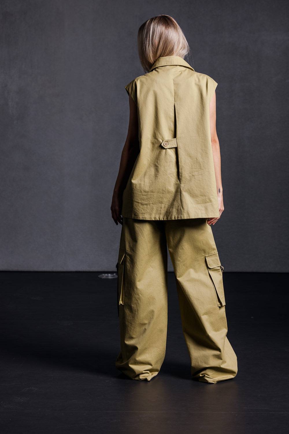 Karo Kauer Cargo Pants Khaki