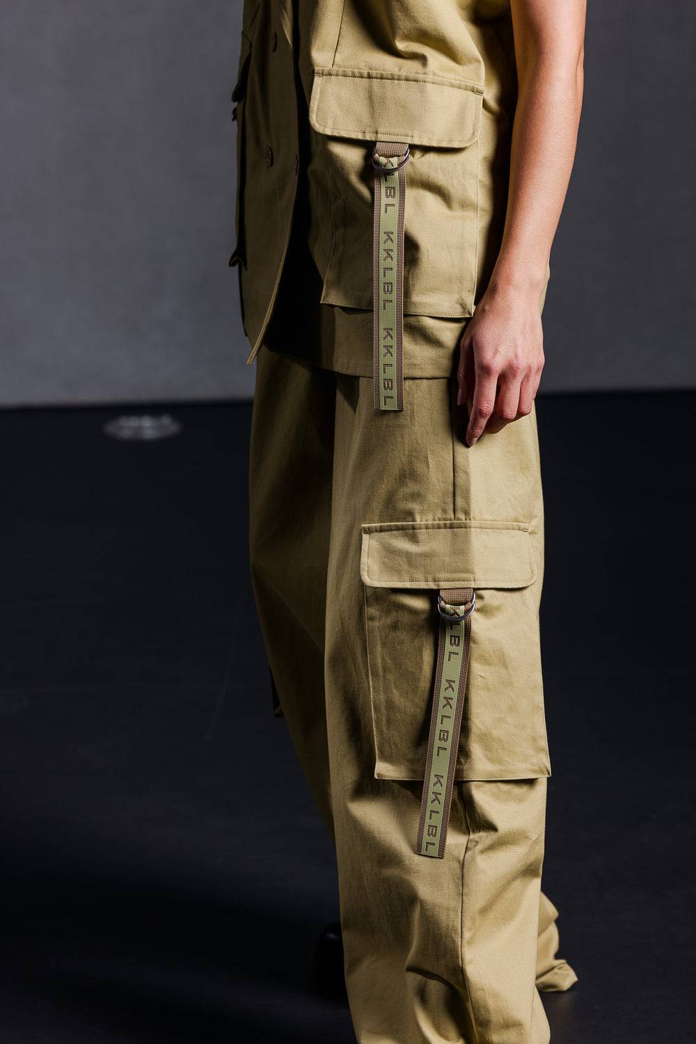 Karo Kauer Cargo Pants Khaki