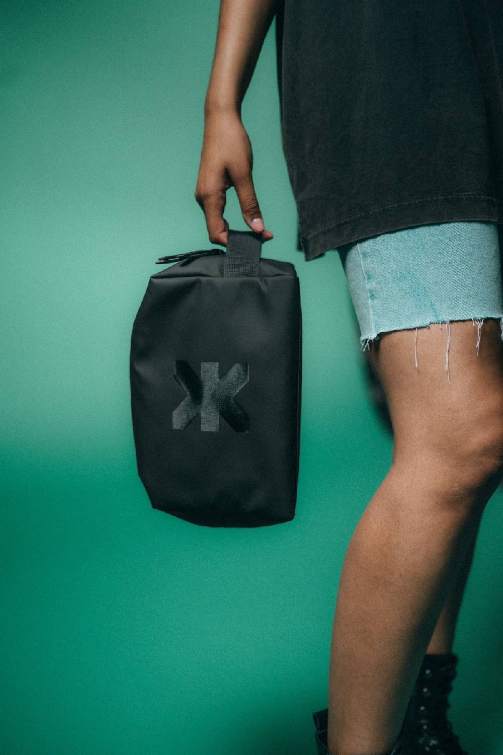 Karo Kauer Cosmetic Bag Logo