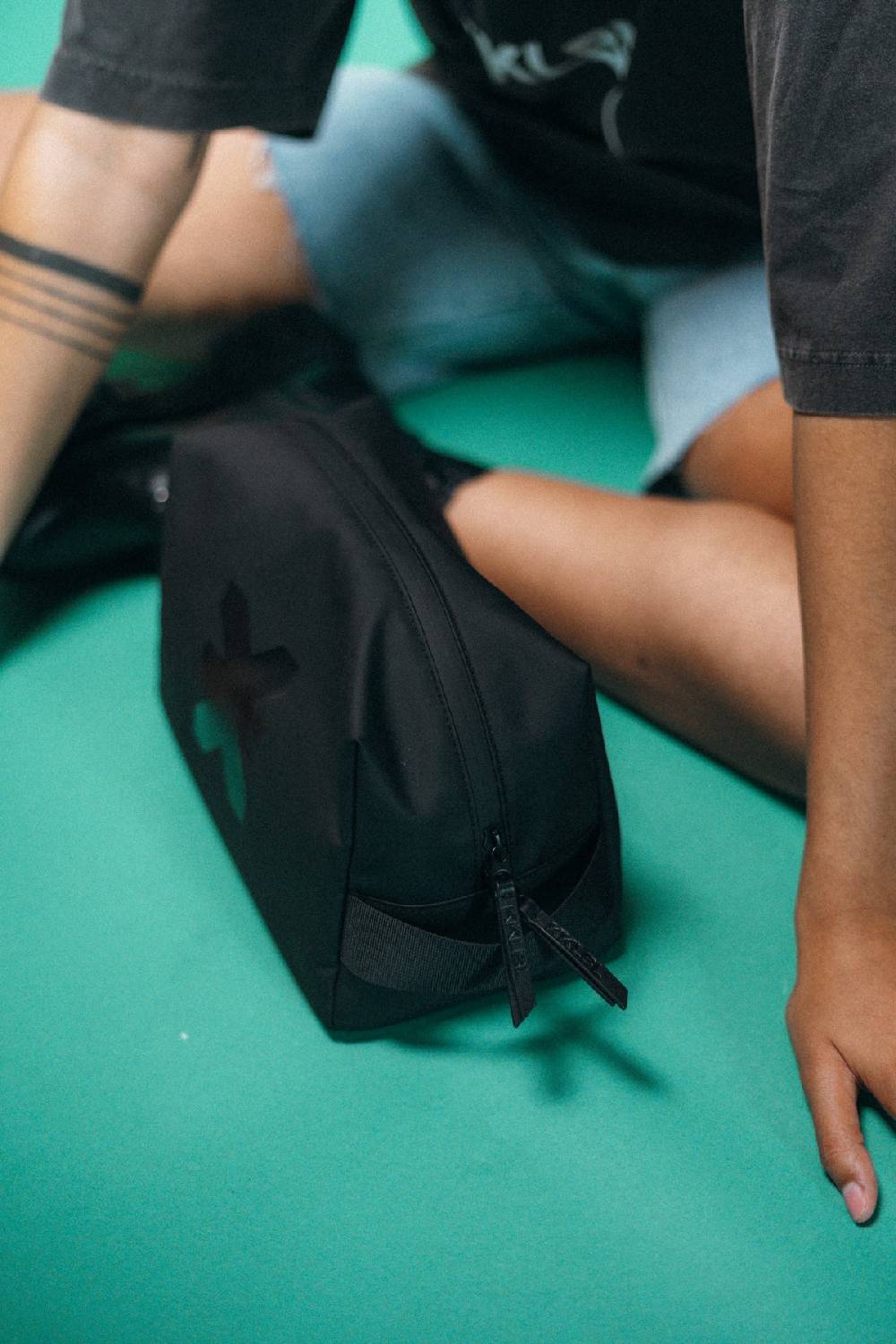 Karo Kauer Cosmetic Bag Logo