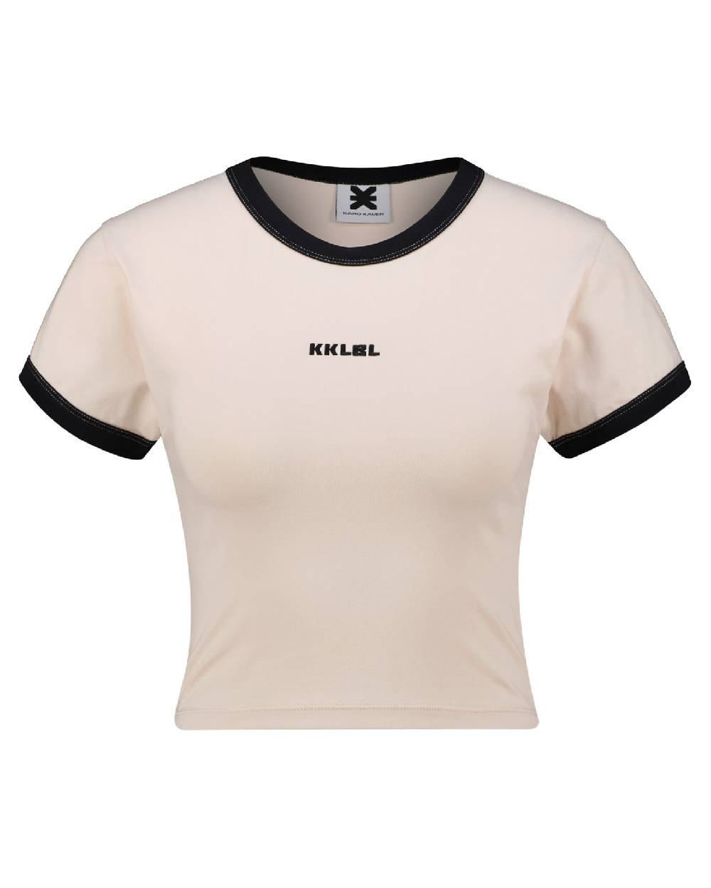 Karo Kauer Cropped Ringer Shirt