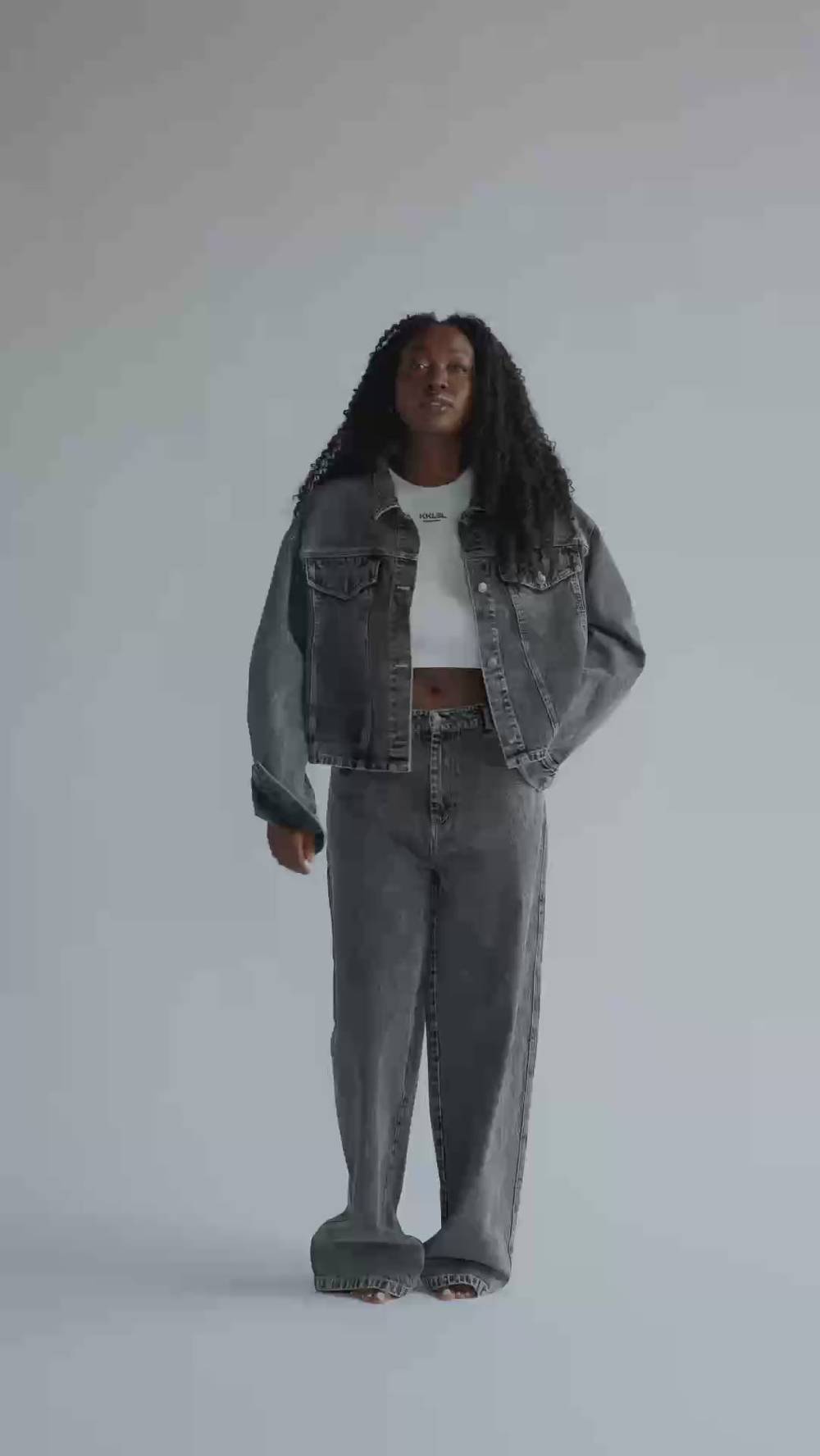 Karo Kauer Denim Jacket Black