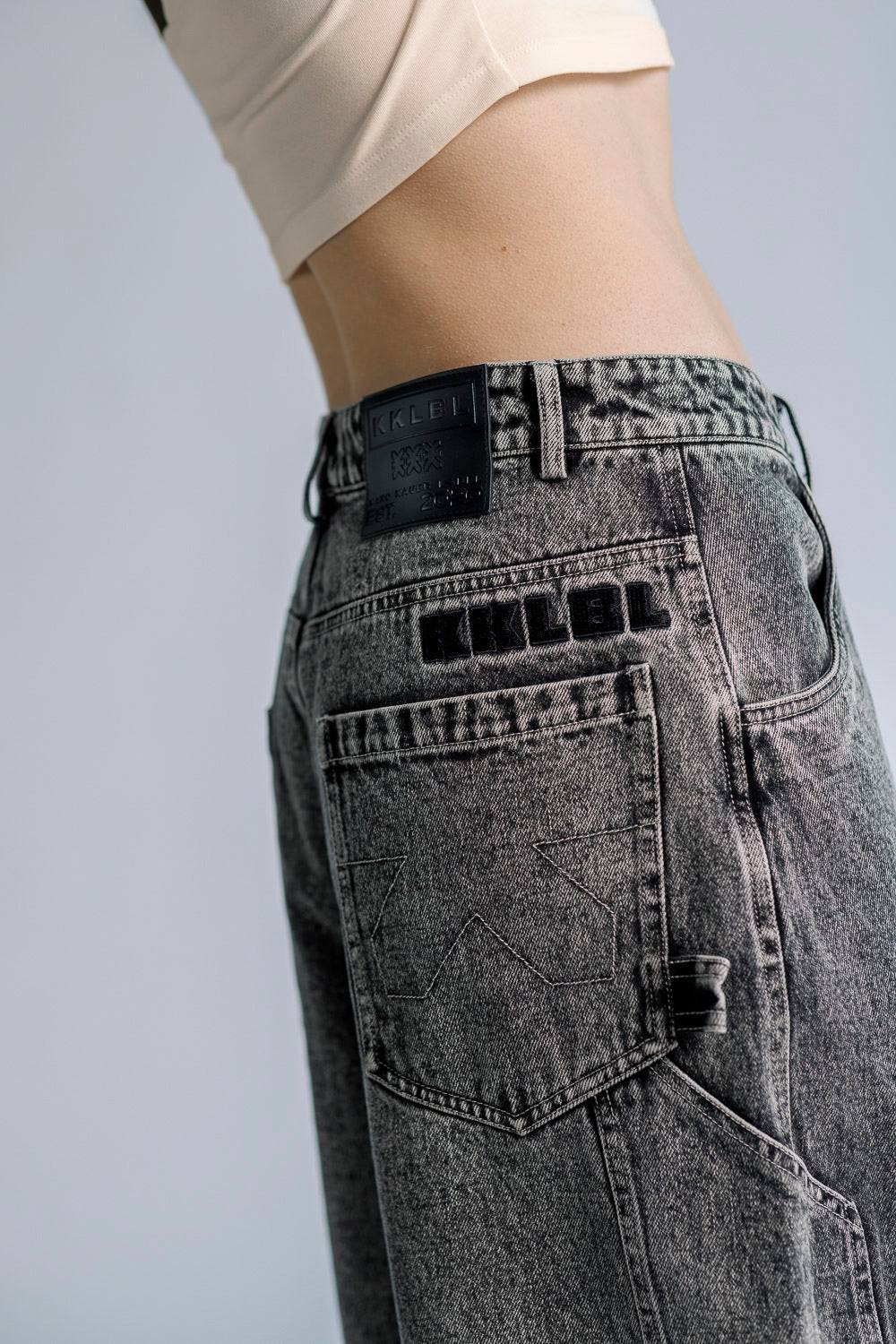 Karo Kauer Denim Pants Black