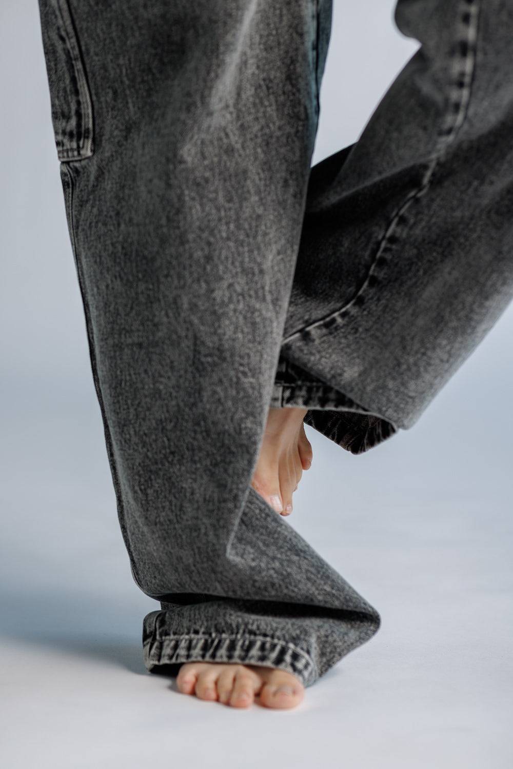 Karo Kauer Denim Pants Black