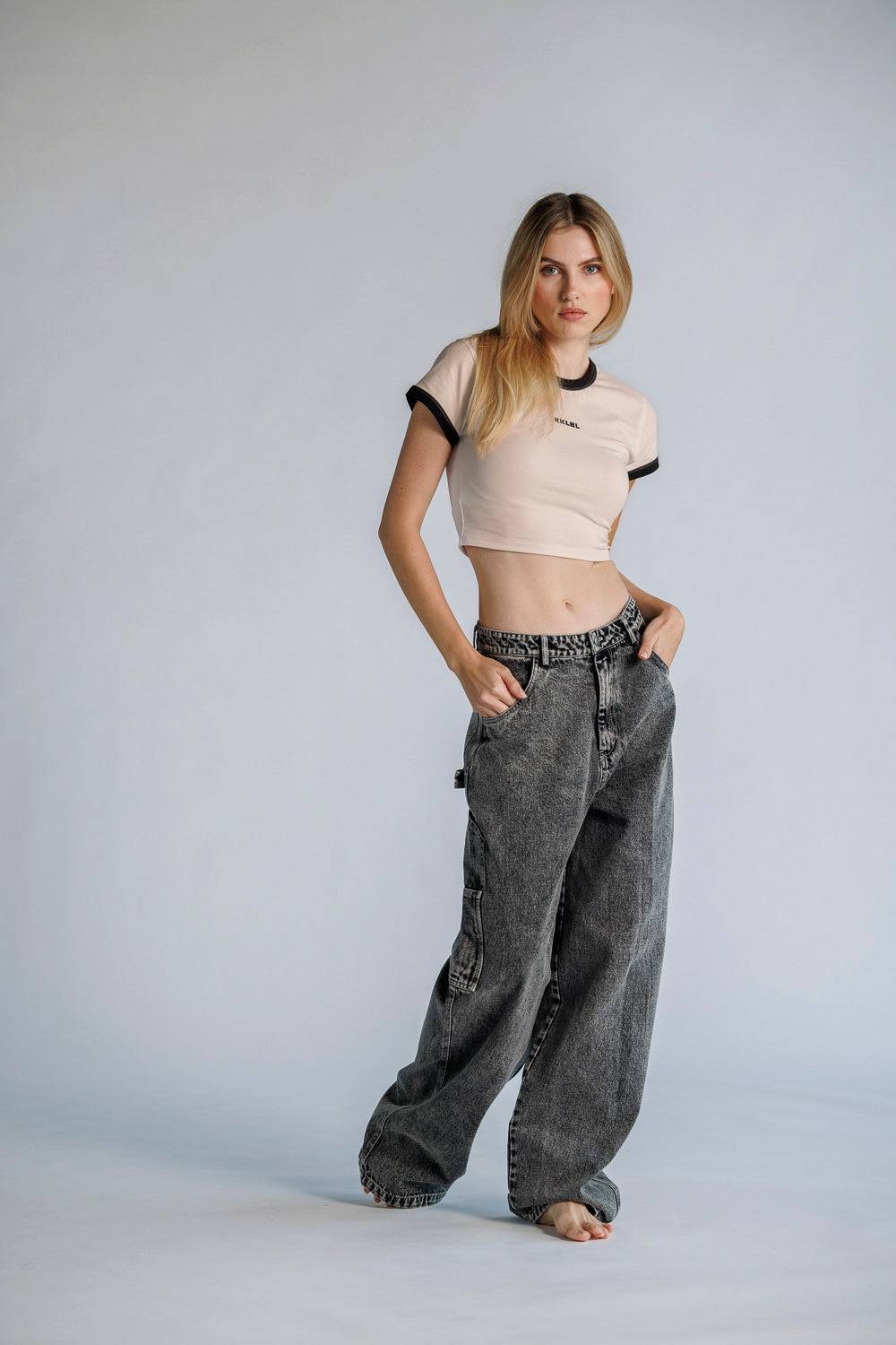 Karo Kauer Denim Pants Black