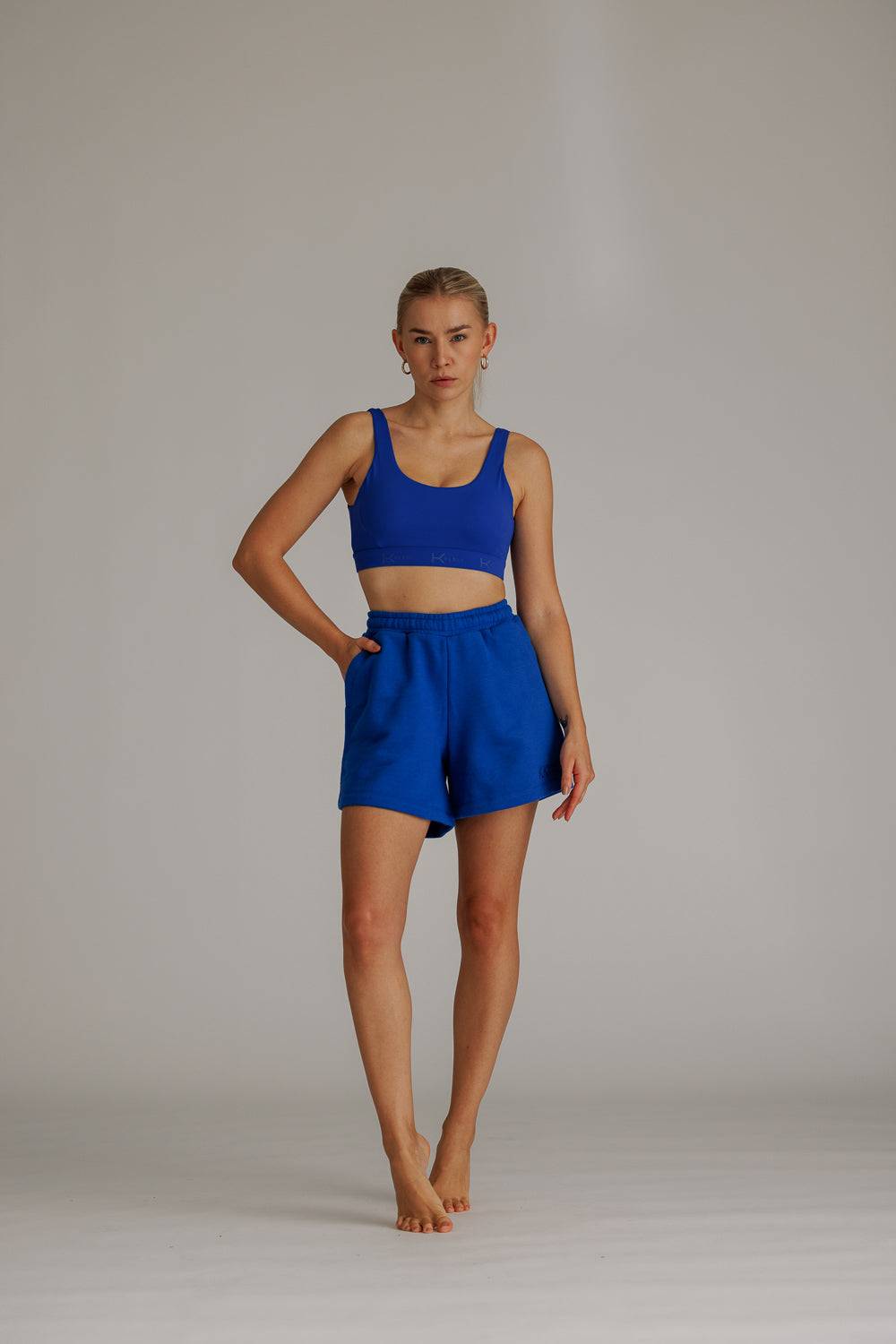 Karo Kauer Dynamic Sports Bra Deep Ocean