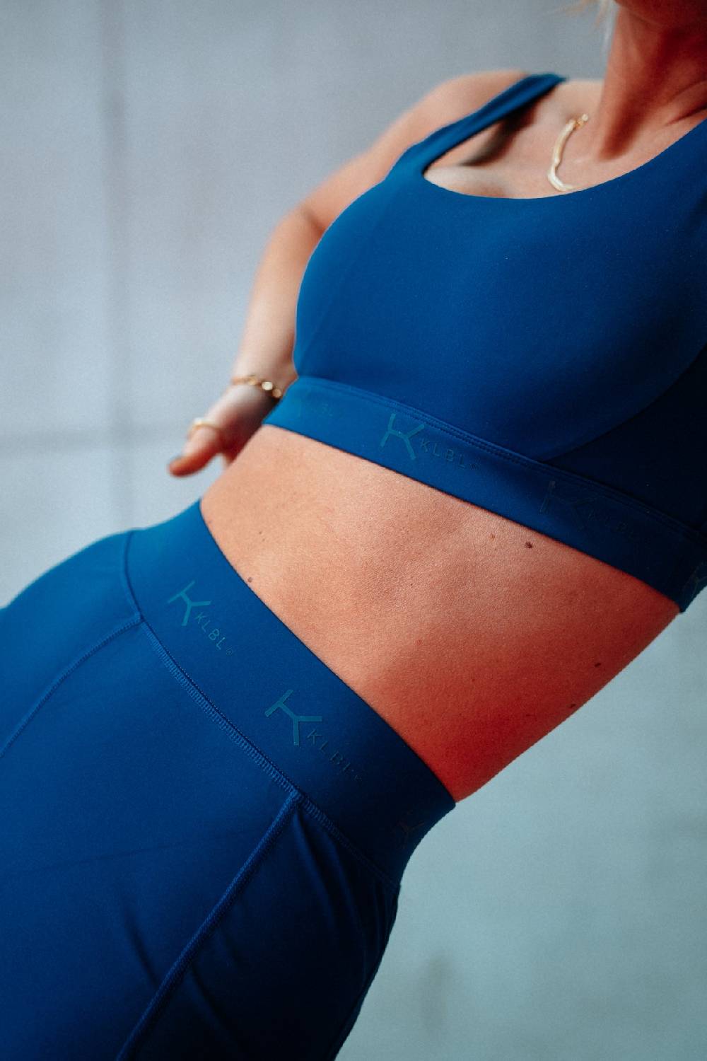 Karo Kauer Dynamic Sports Bra Deep Ocean