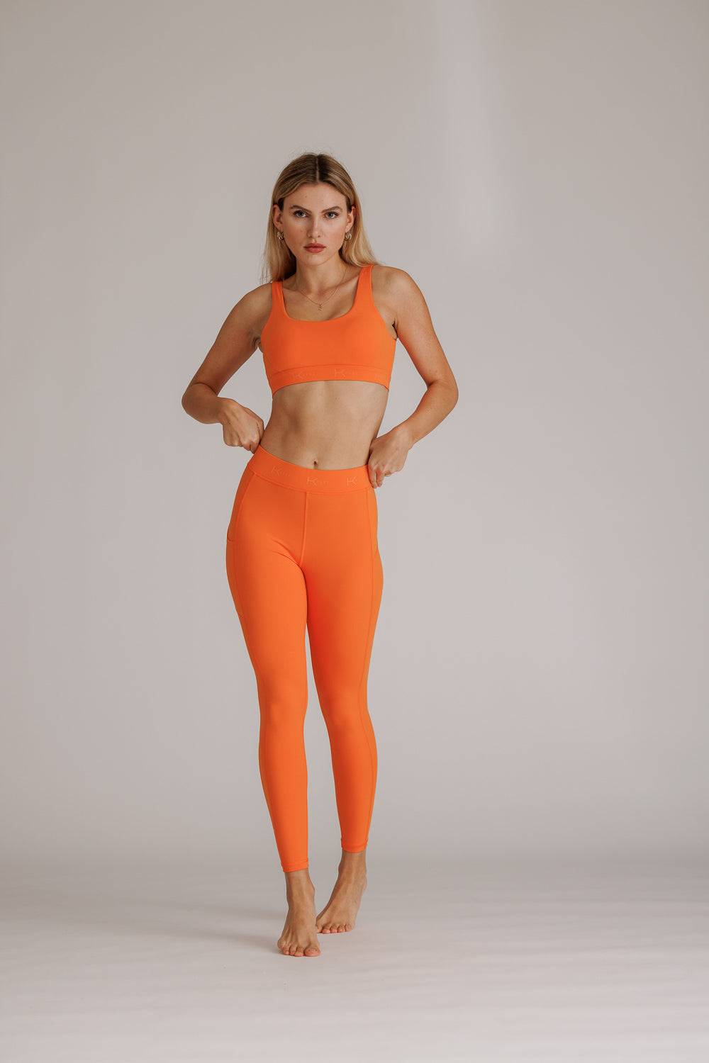 Karo Kauer Dynamic Sports Bra Flame Orange