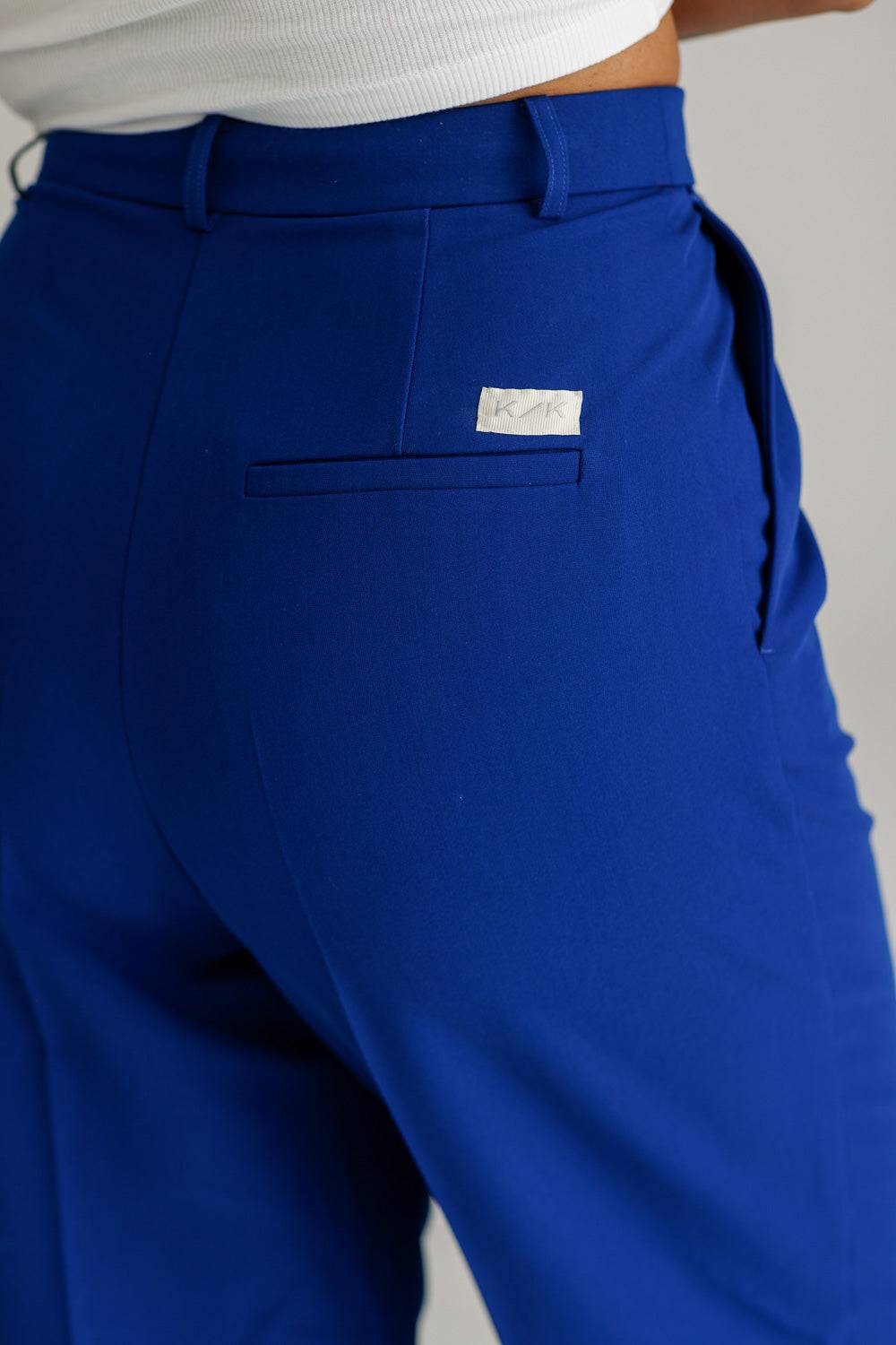 Karo Kauer Formal Pants Blue