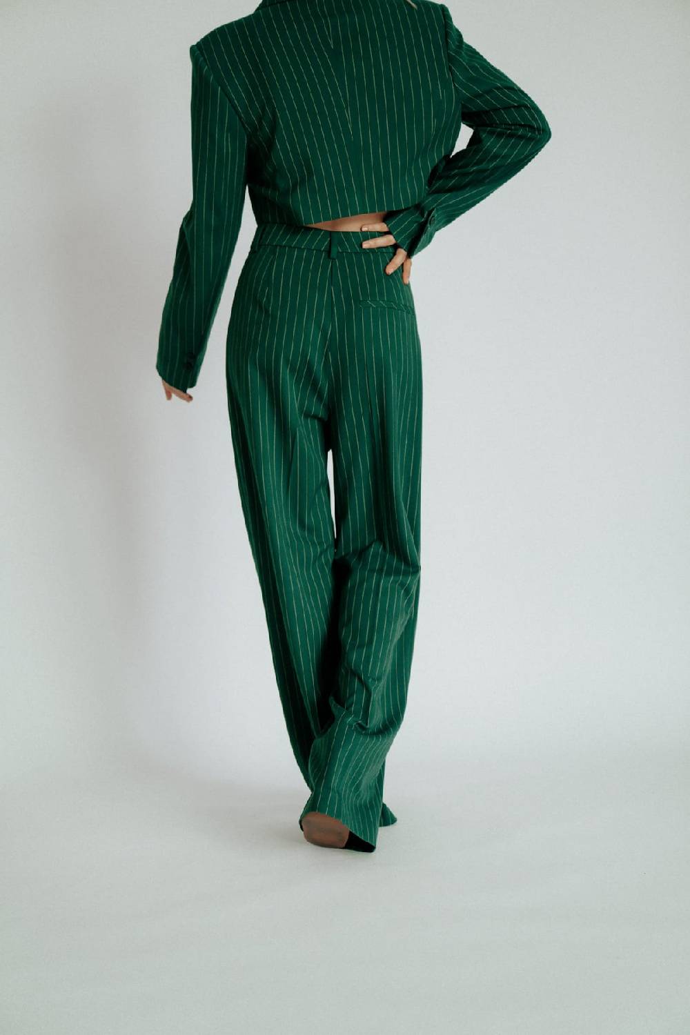 Karo Kauer Formal Pants Sapphire Green