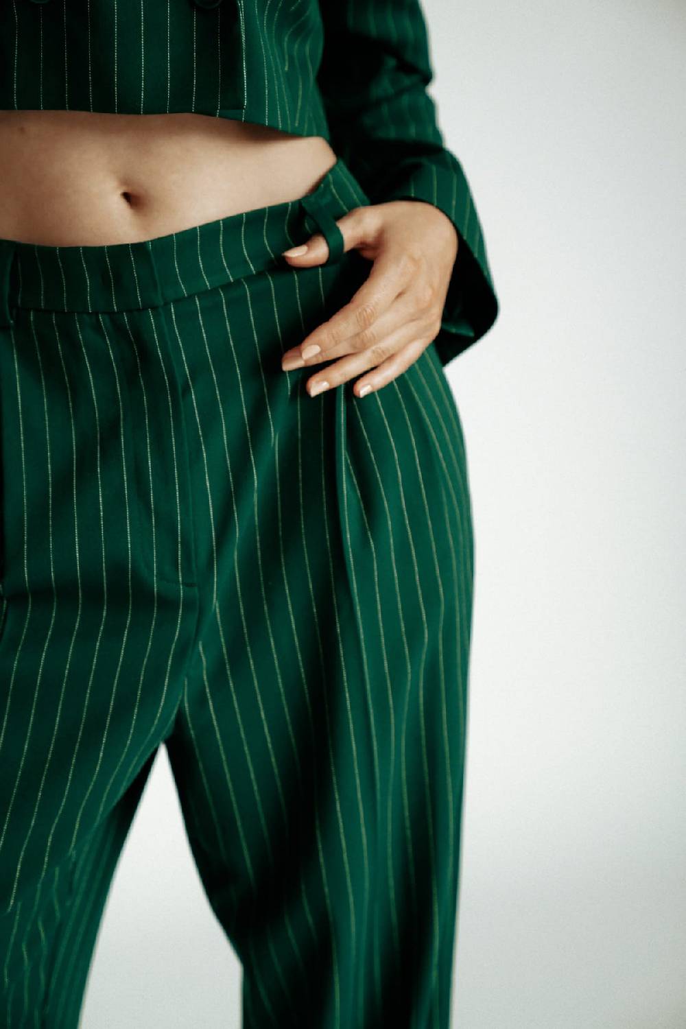 Karo Kauer Formal Pants Sapphire Green
