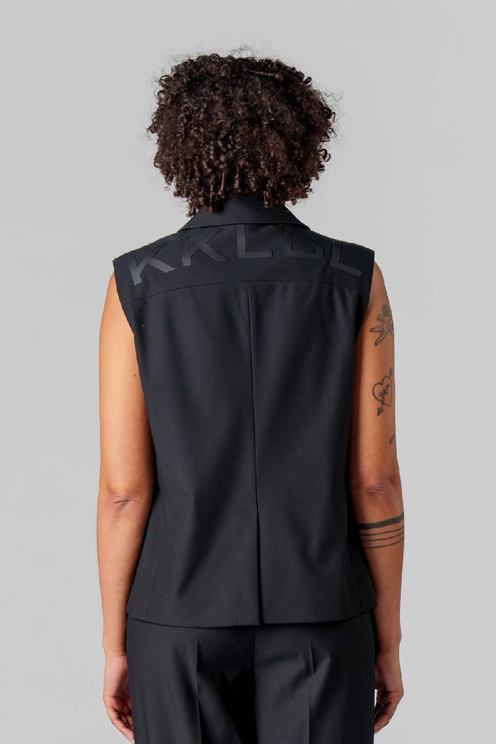 Karo Kauer Formal Vest Black