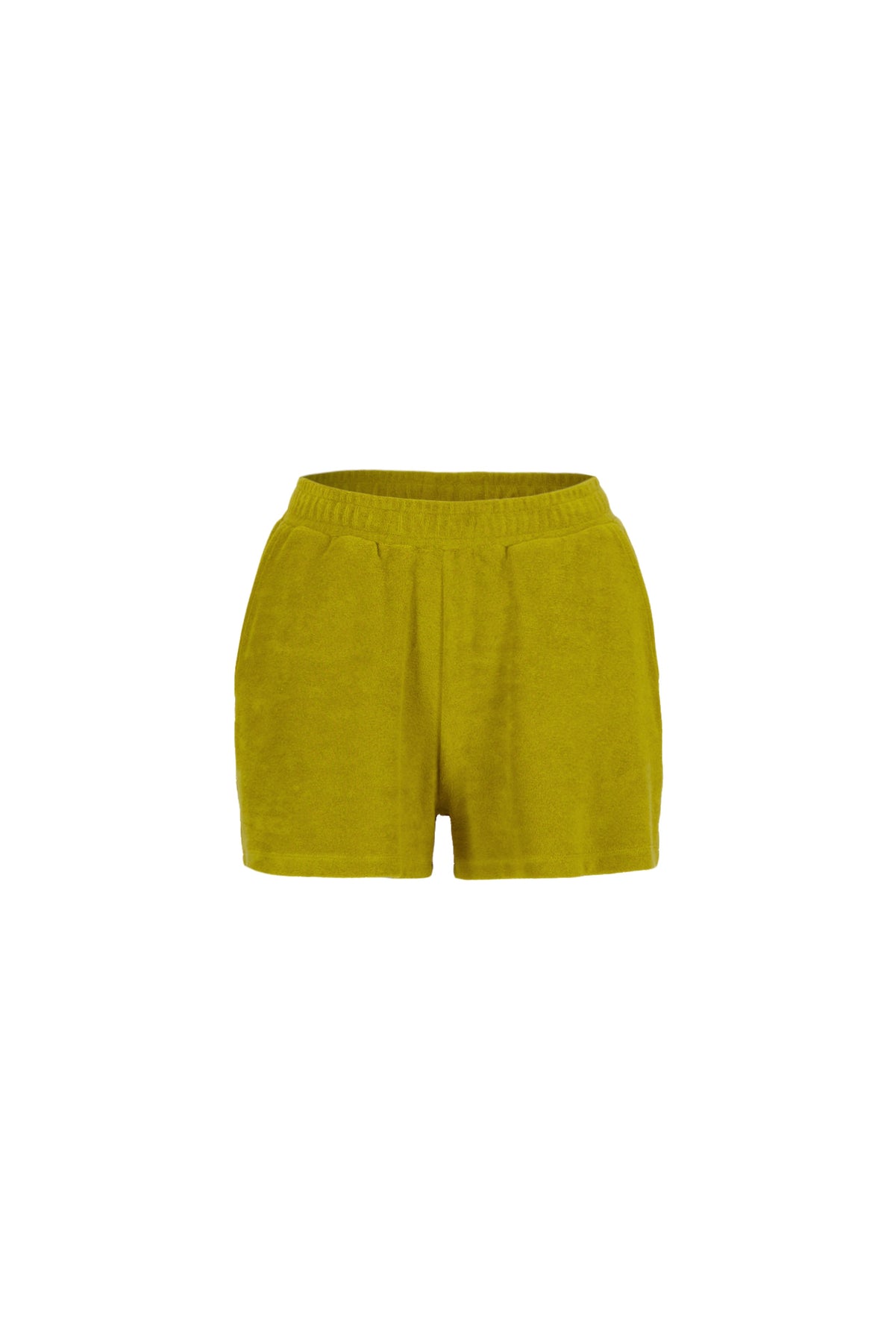 Karo Kauer Frottee Shorts Olive
