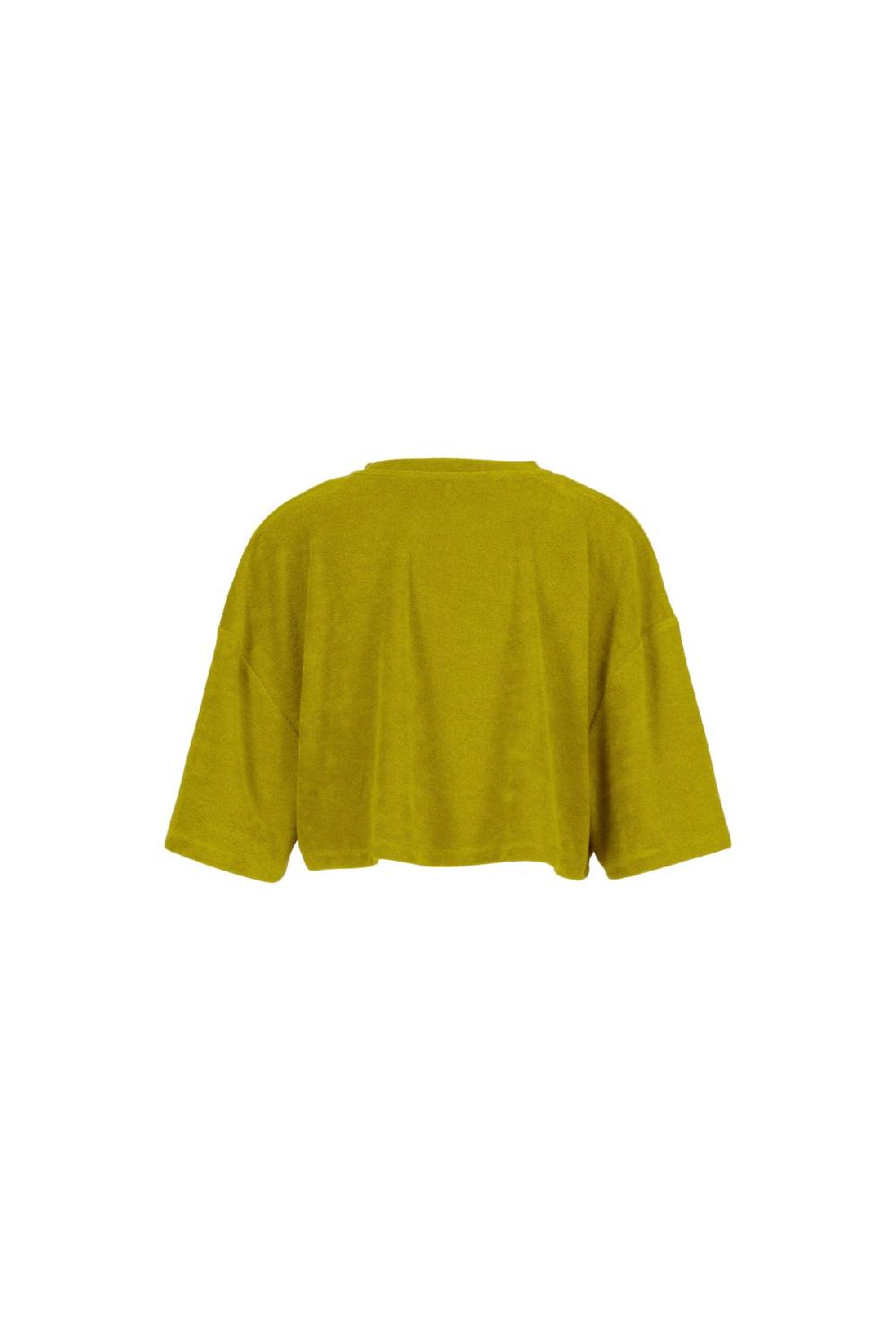 Karo Kauer Frottee T-Shirt Olive