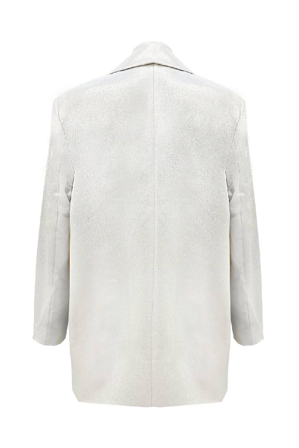 Karo Kauer Glam Blazer Dress Champagner