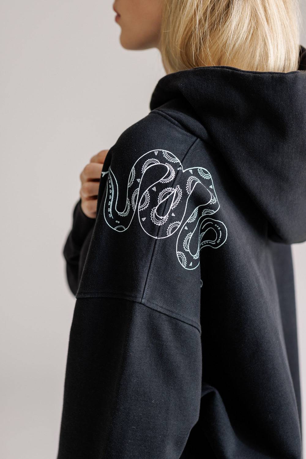 Karo Kauer Hoodie Faded Black