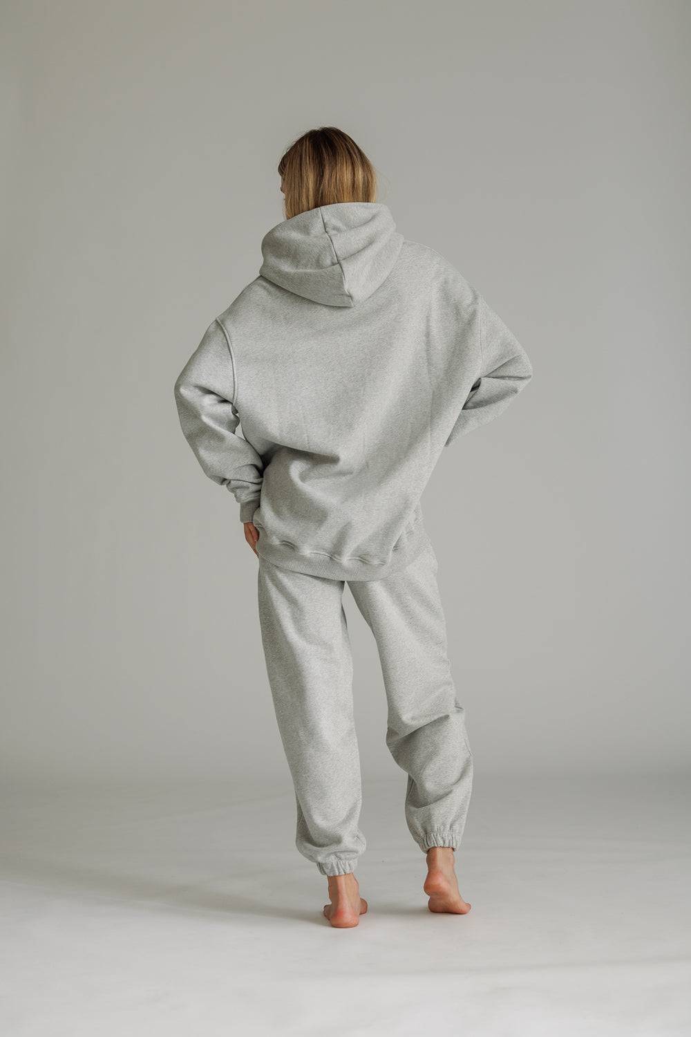 Karo Kauer Hoodie Grey Melange