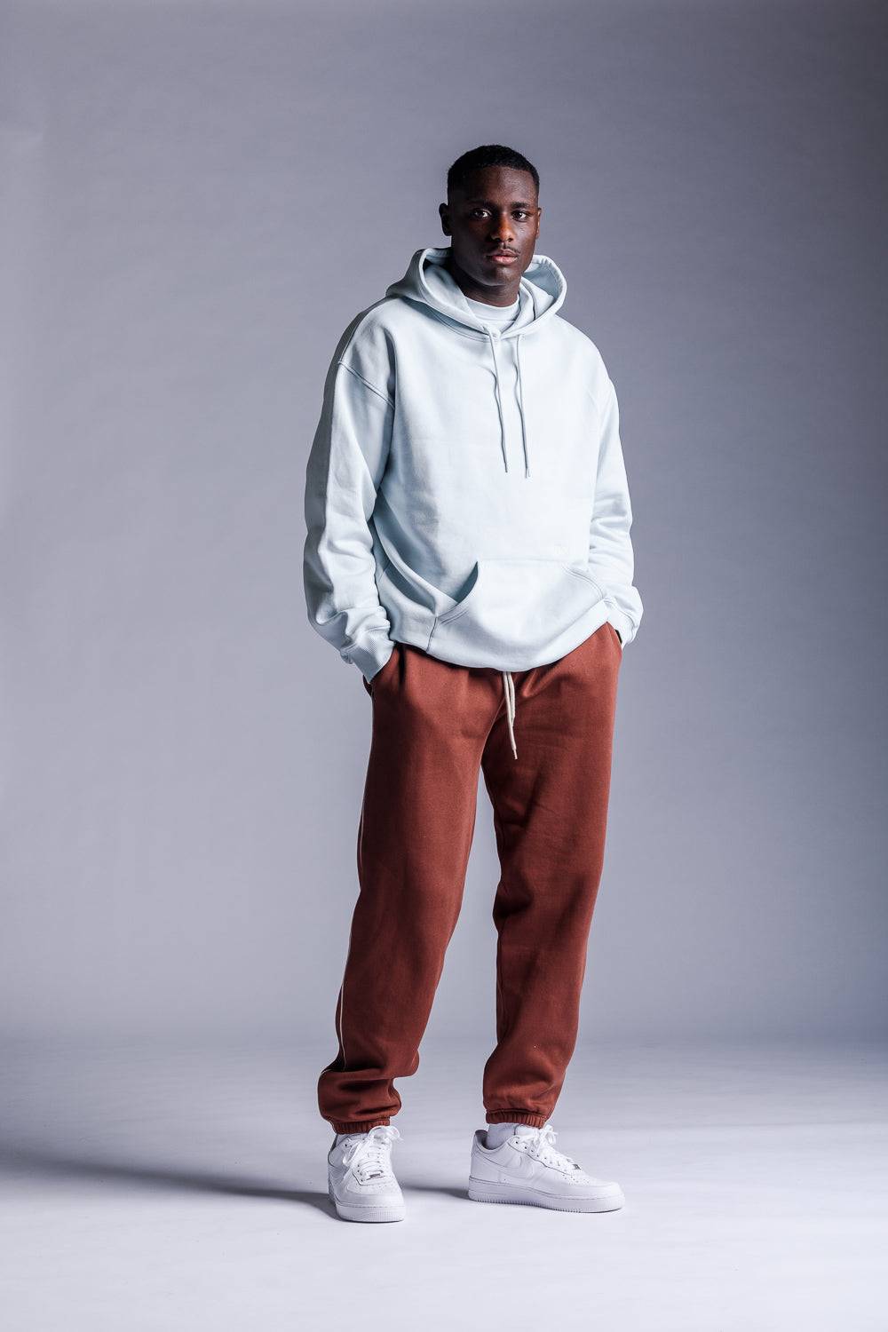 Karo Kauer Hoodie Ice Blue