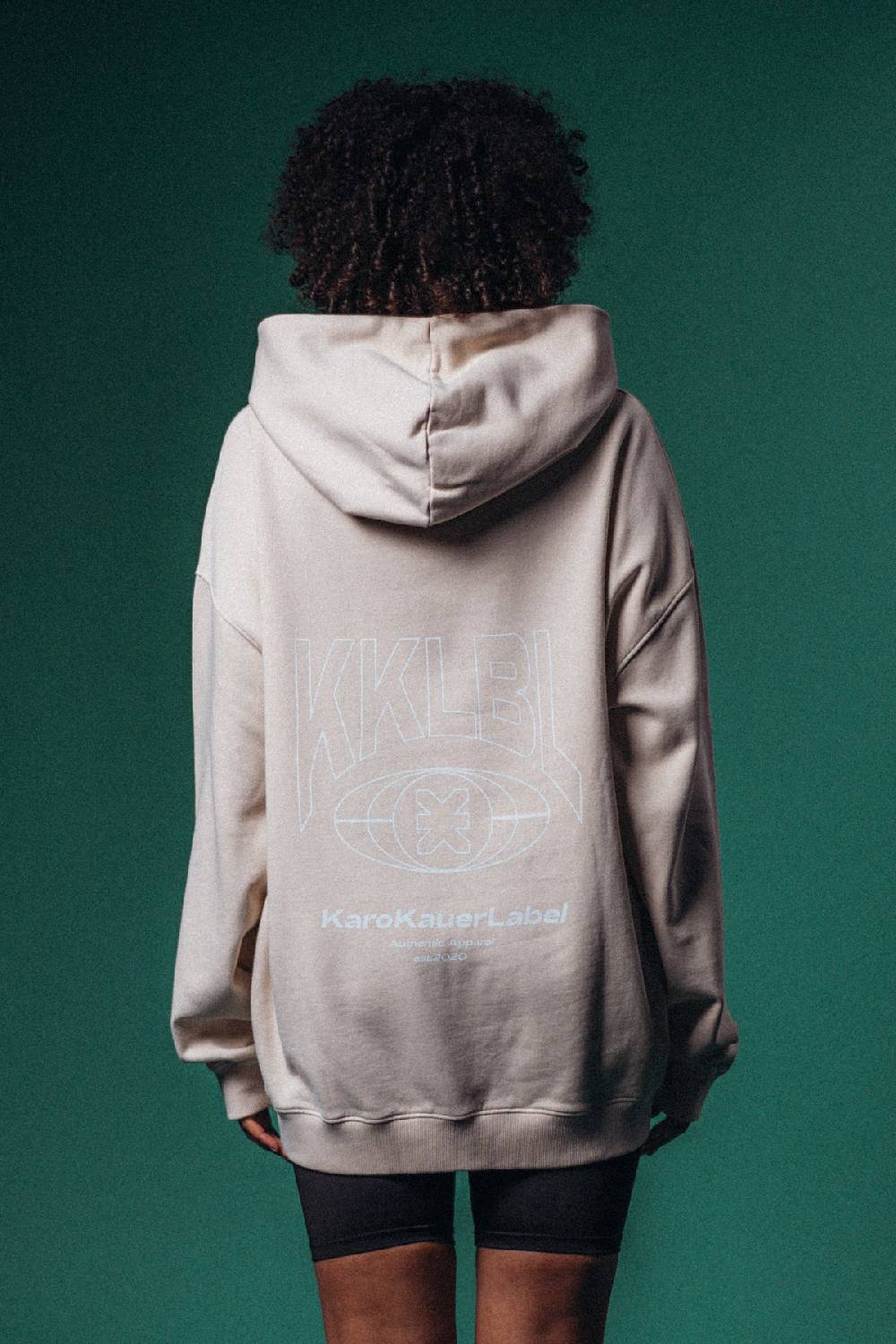 Karo Kauer Hoodie KKLBL Marble
