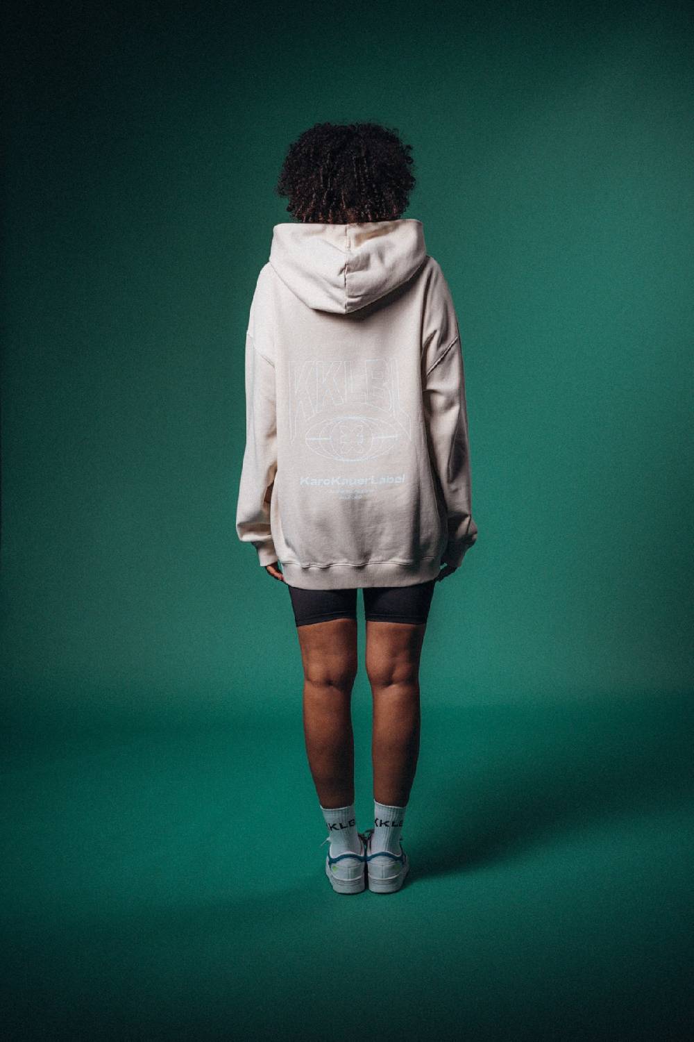 Karo Kauer Hoodie KKLBL Marble