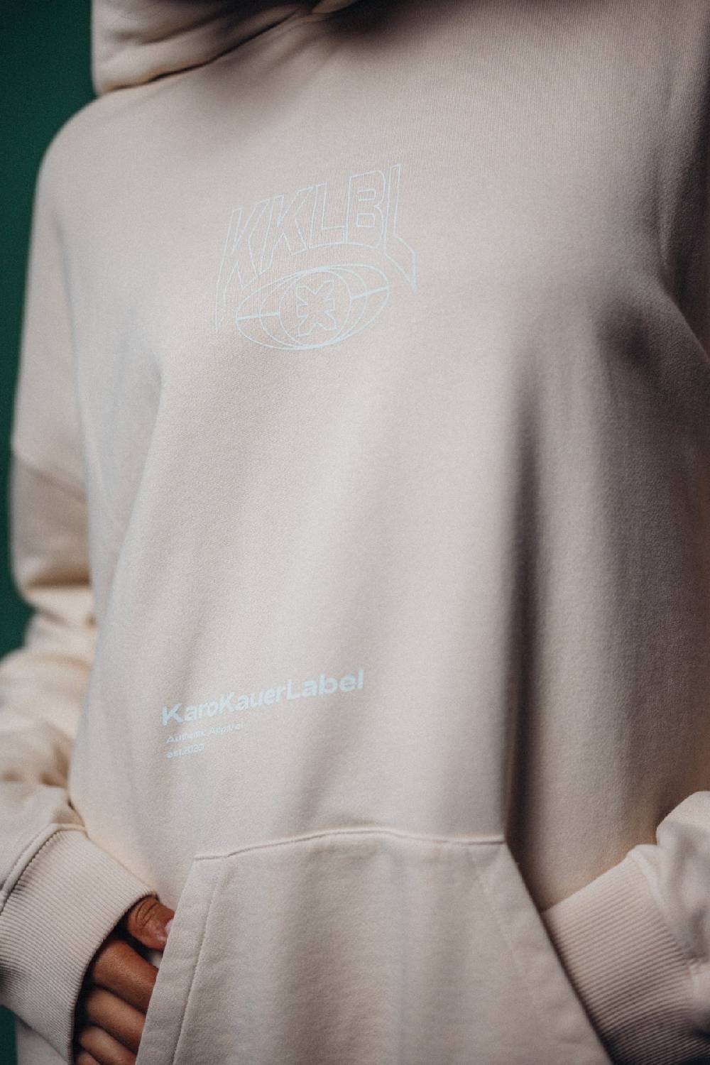 Karo Kauer Hoodie KKLBL Marble