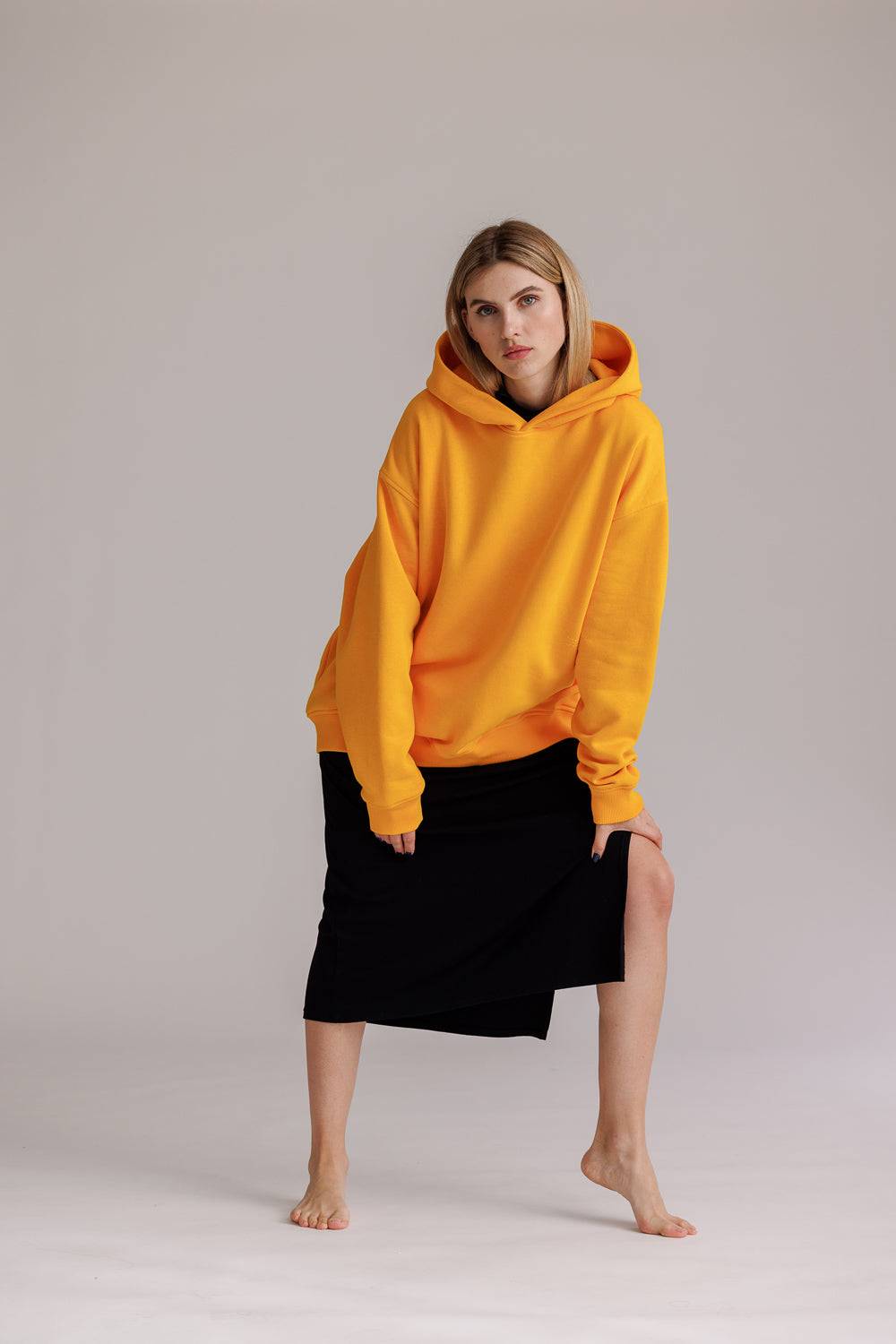 Karo Kauer Hoodie Saffron
