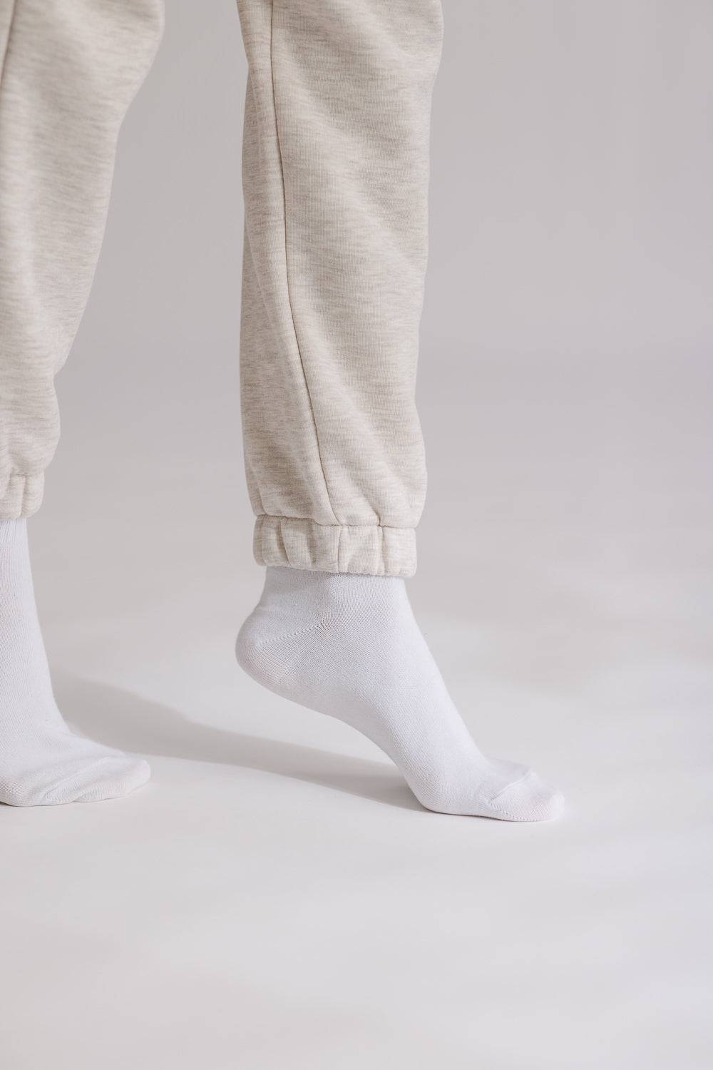 Karo Kauer Jogger Pants Basic Sand Melange