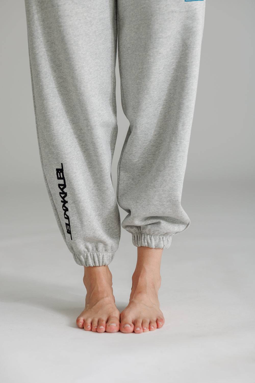 Karo Kauer Jogger Pants Grey Melange