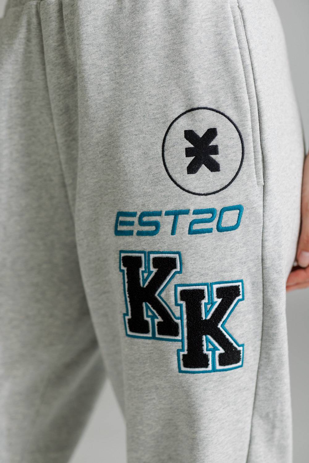 Karo Kauer Jogger Pants Grey Melange