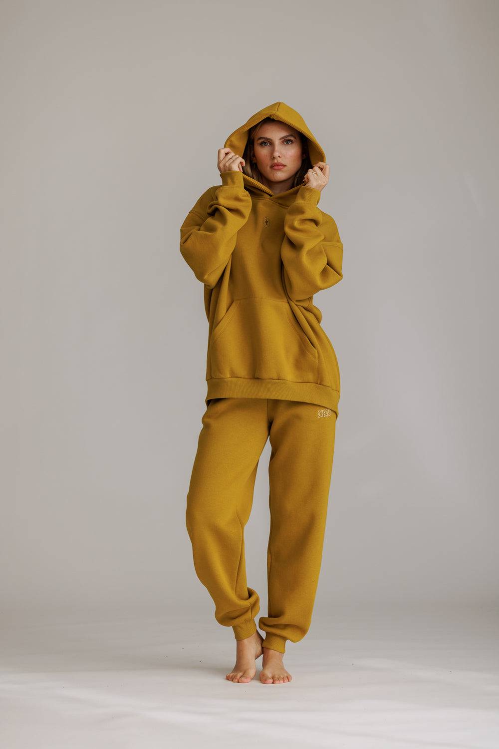 Karo Kauer Jogger Pants Oil Yellow