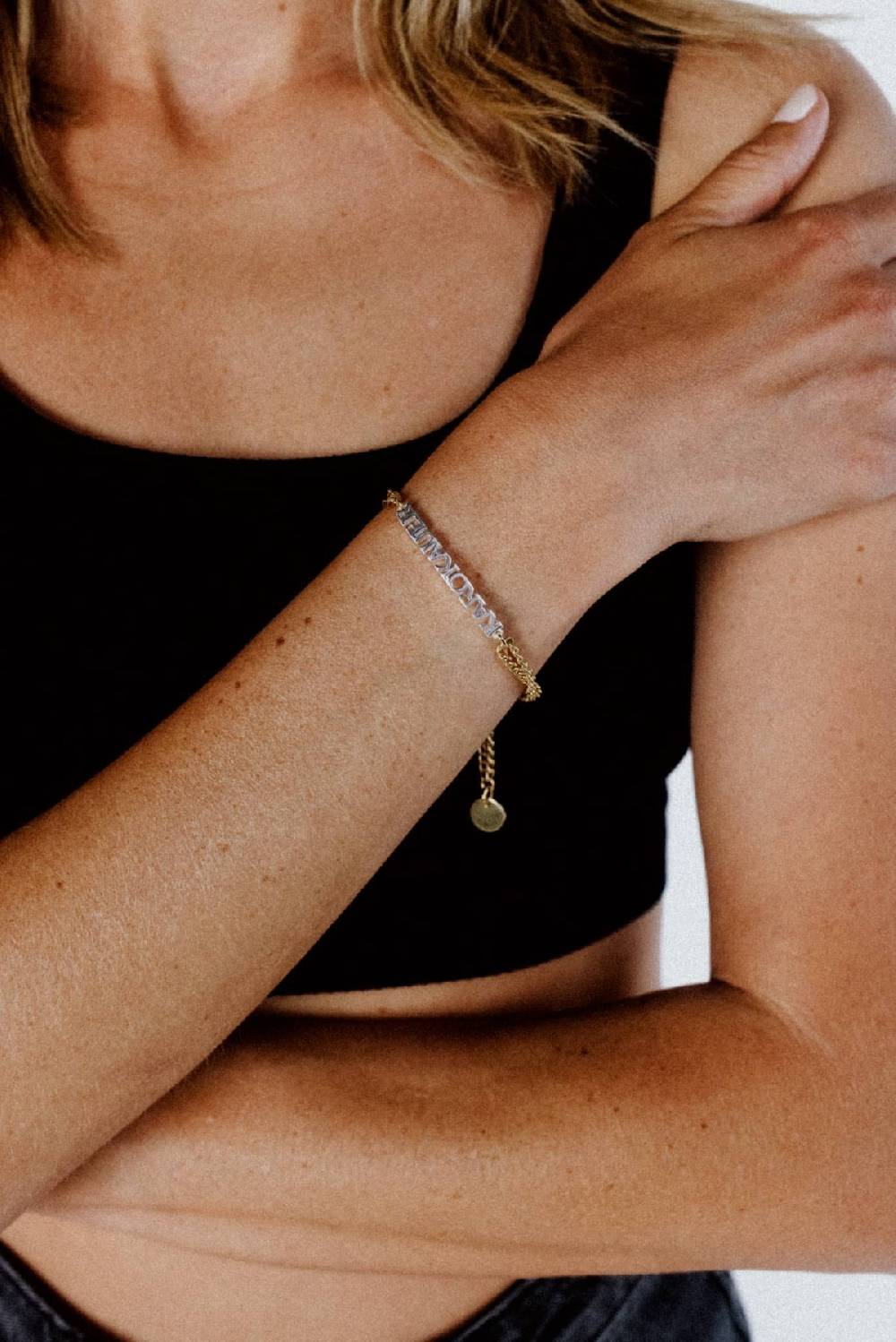 Karo Kauer KK Bracelet Bicolor Gold/Silver