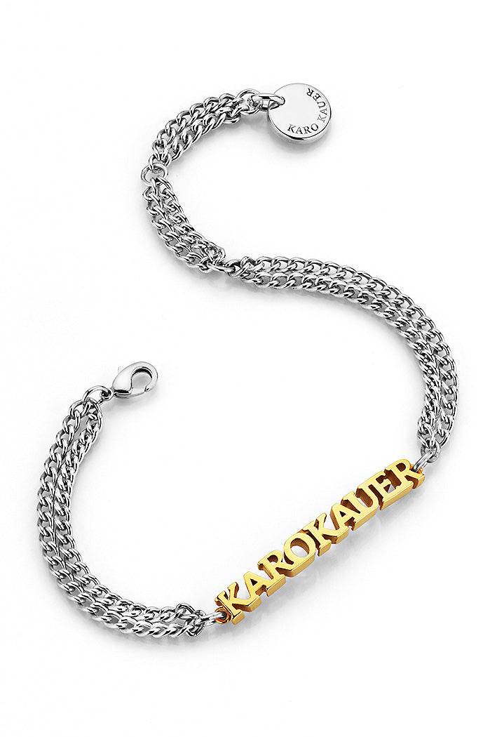 Karo Kauer KK Bracelet Bicolor Silver/Gold