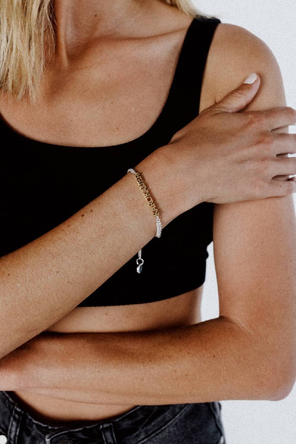 Karo Kauer KK Bracelet Bicolor Silver/Gold