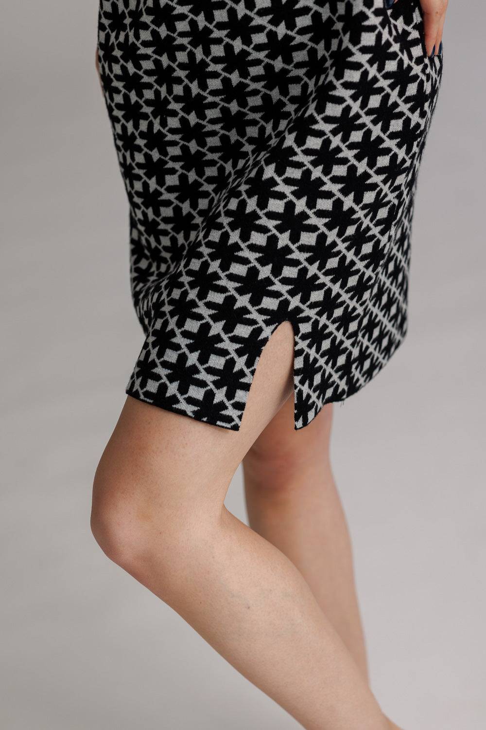 Karo Kauer Knit Dress KKLBL Black