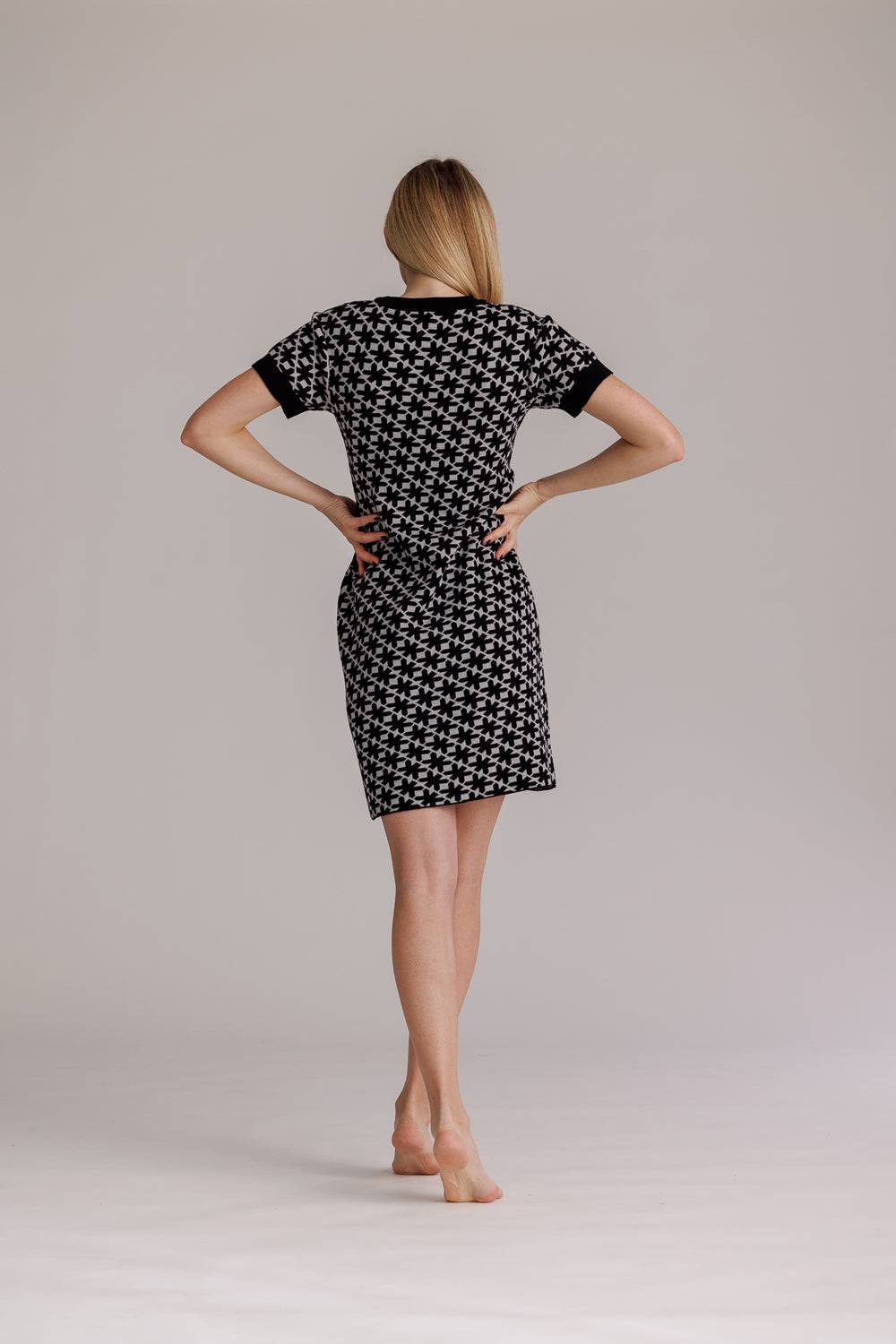 Karo Kauer Knit Dress KKLBL Black