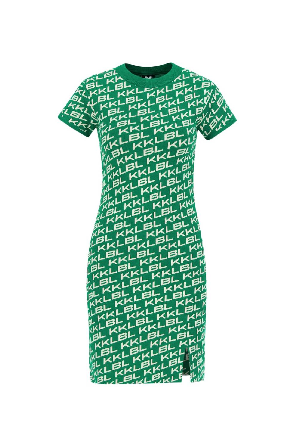 Karo Kauer Knit Dress KKLBL Green