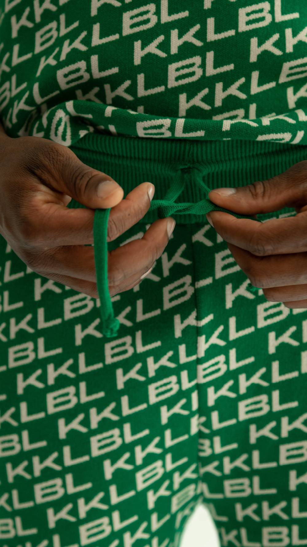 Karo Kauer Knit Short KKLBL Green