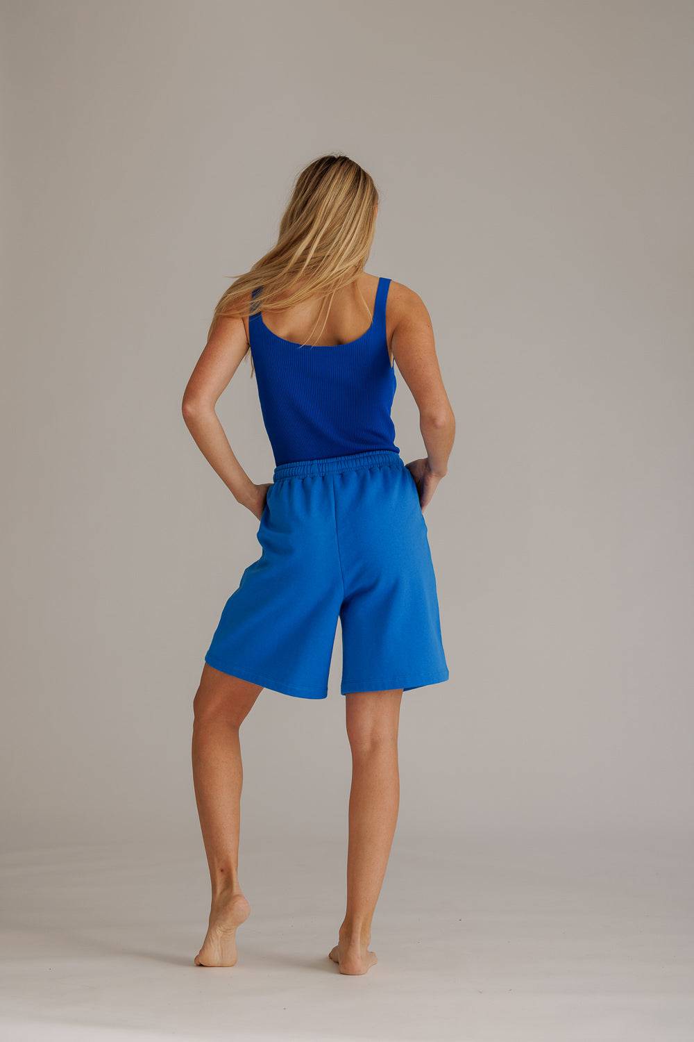 Karo Kauer Long Shorts Sonic Blue